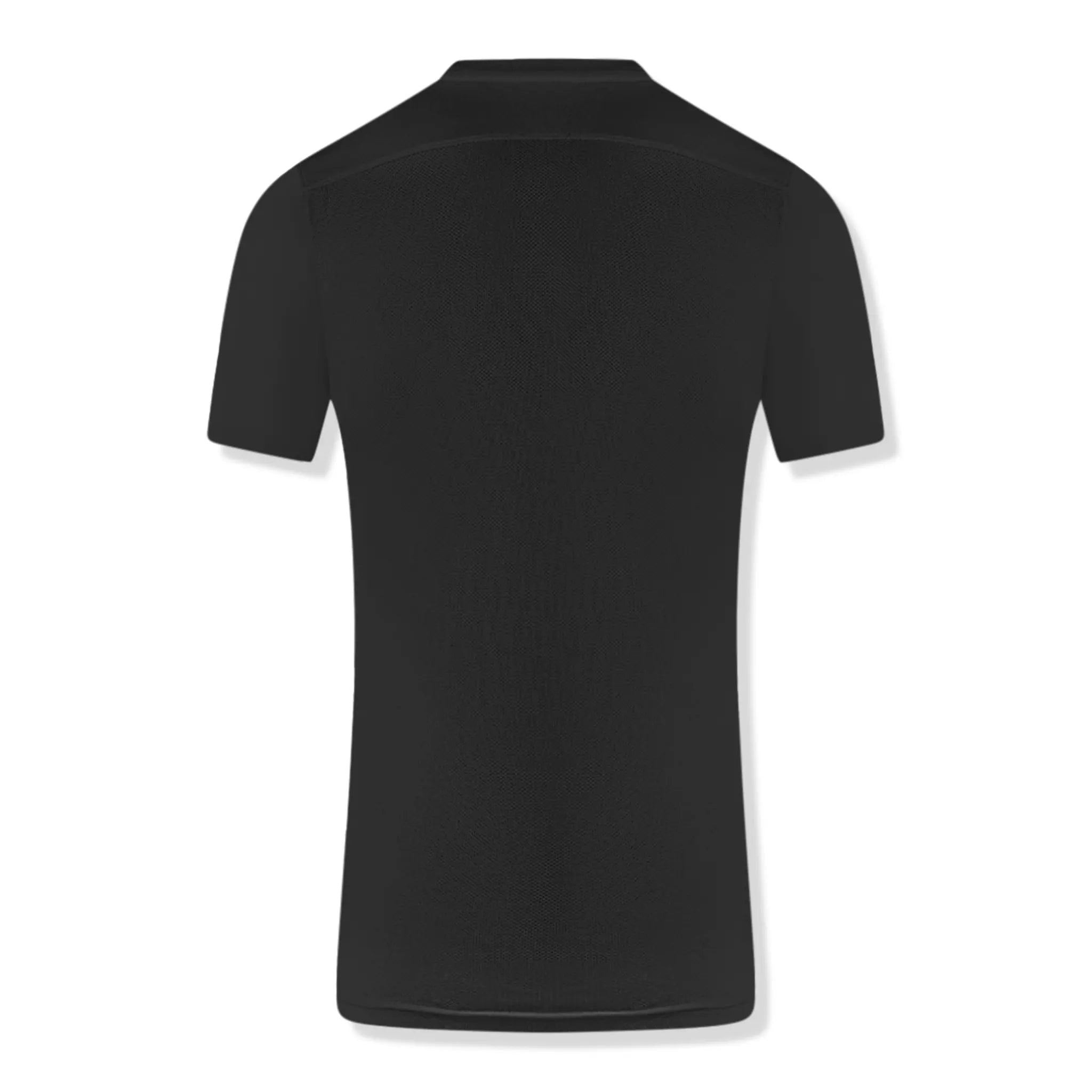 Back T-Shirt view of Nike Dri-FIT Park III Black T-Shirt & Shorts BV6708-010