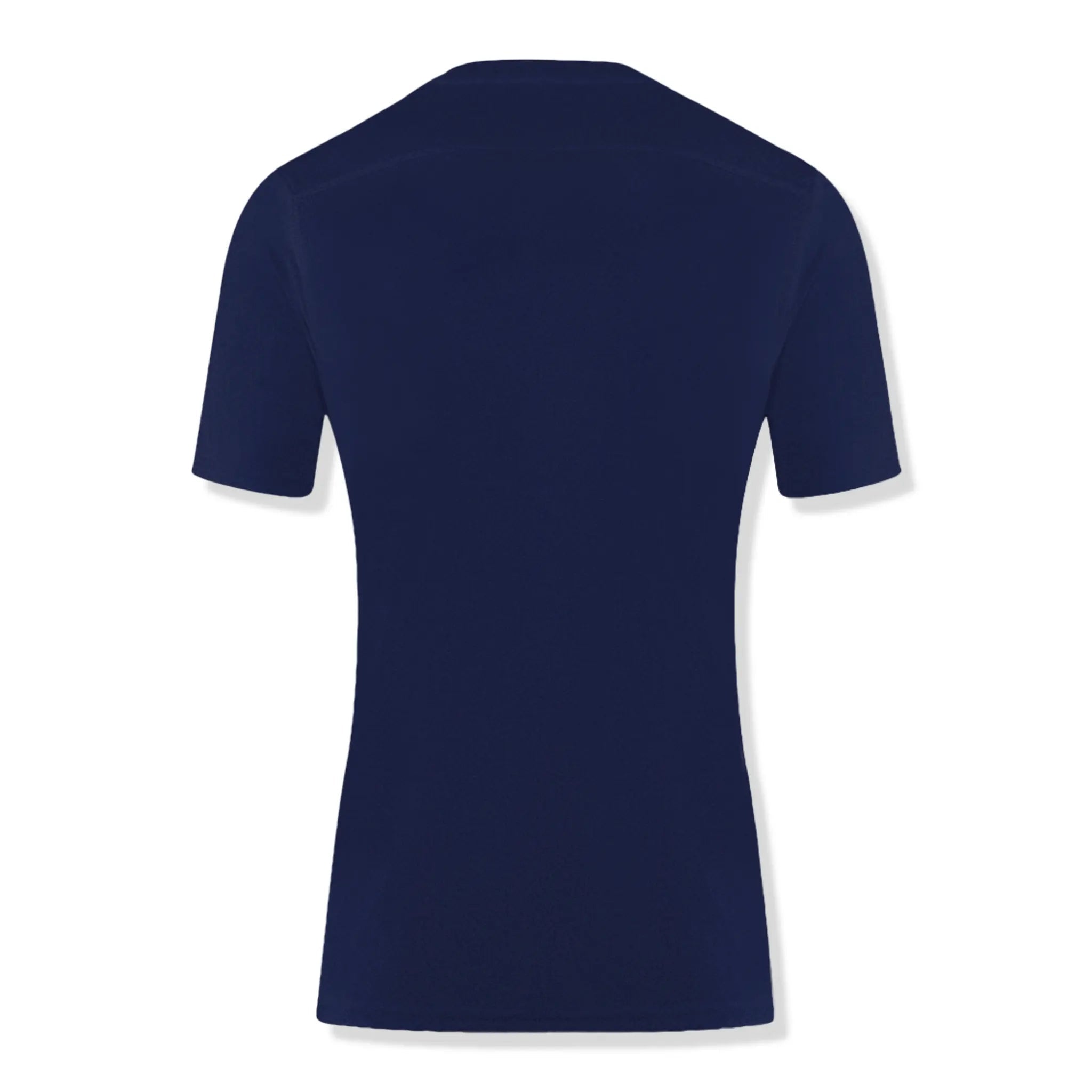 Back Shorts view of Nike Dri-FIT Park III Midnight Navy T-Shirt & Shorts BV6708-410 | BV6855-410