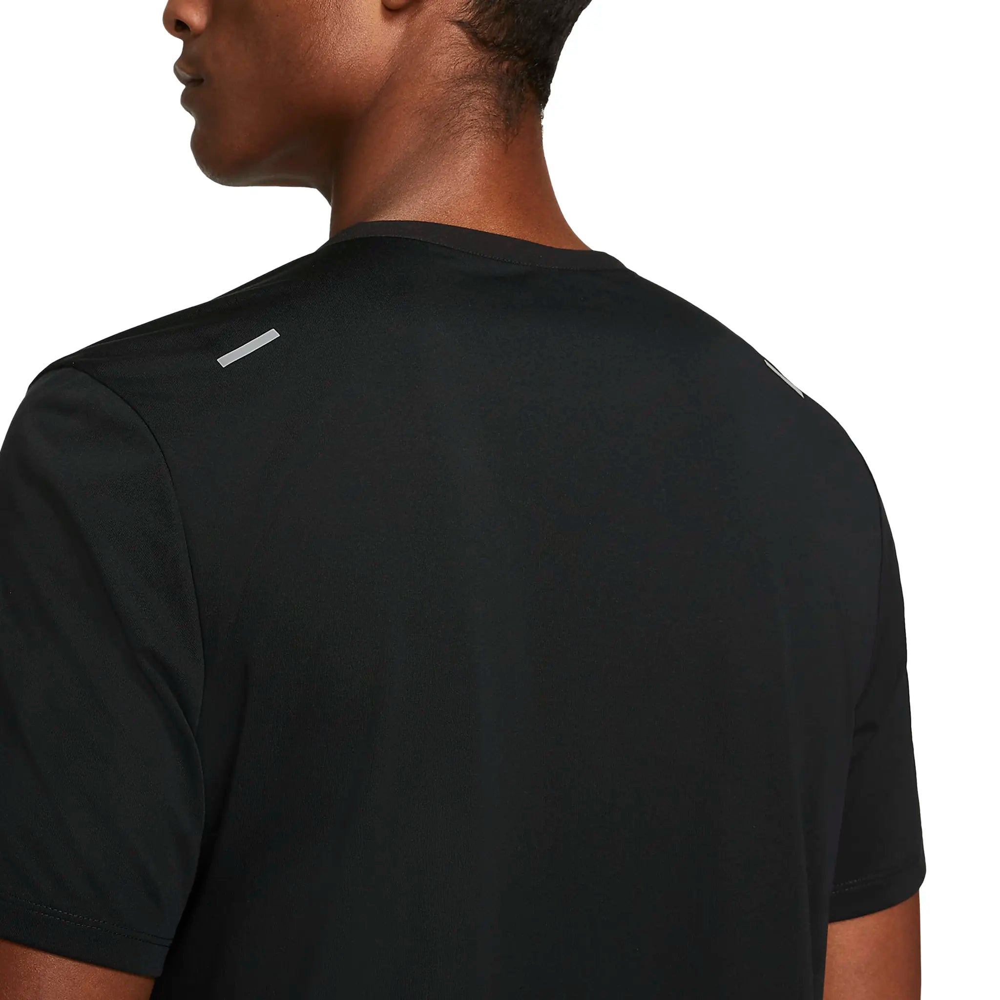 Model detail view of Nike Dri-FIT Black T-Shirts & Shorts CZ9185-013 | CZ9062-010