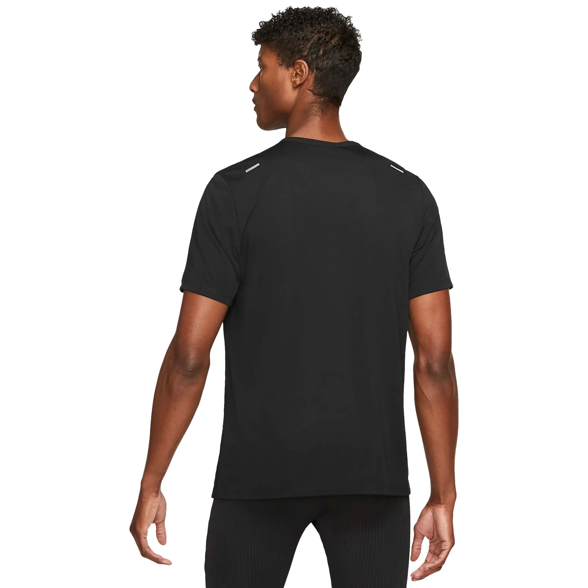 Nike Dri-FIT Rise 365 Black Running T Shirt