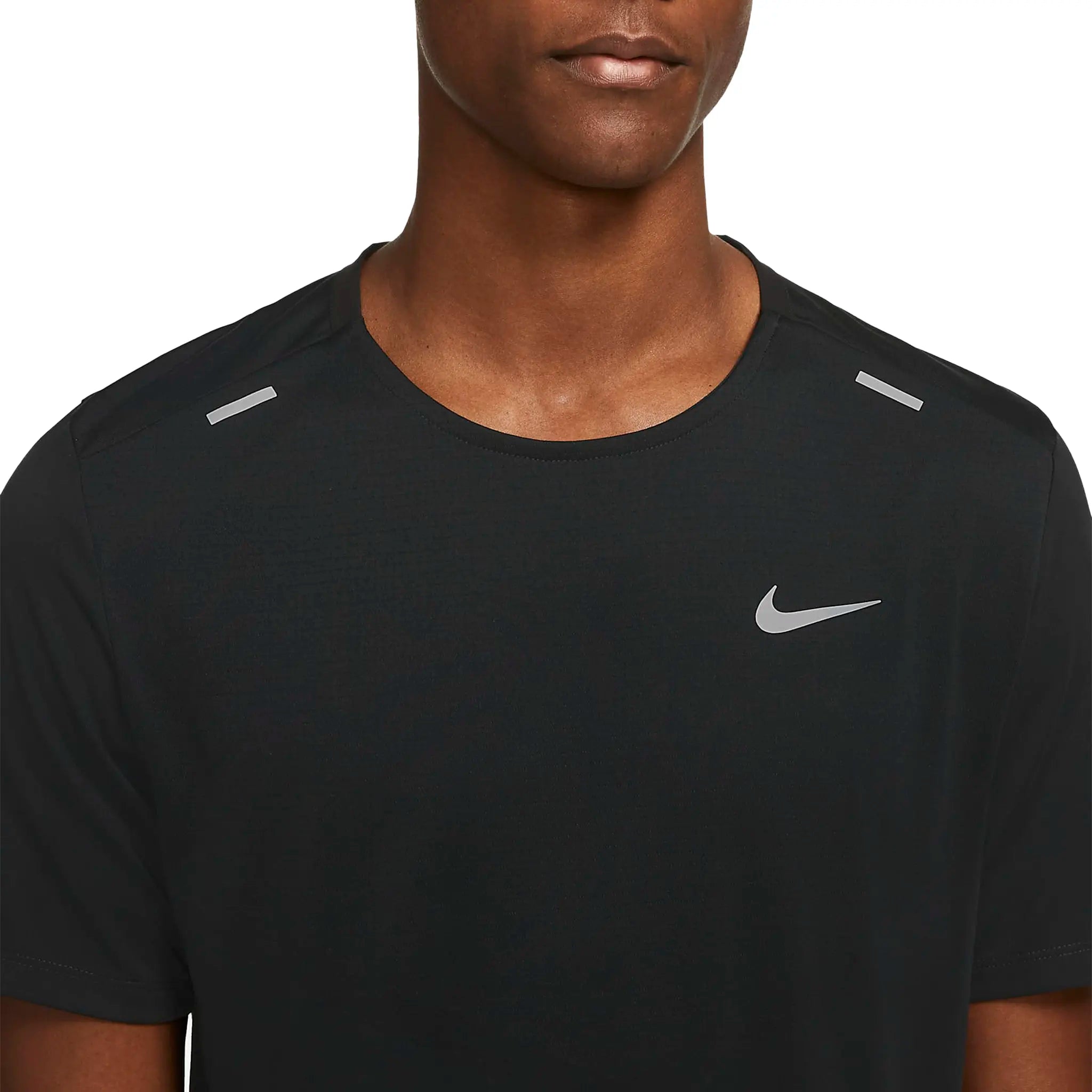 Nike Dri-FIT Rise 365 Black Running T Shirt