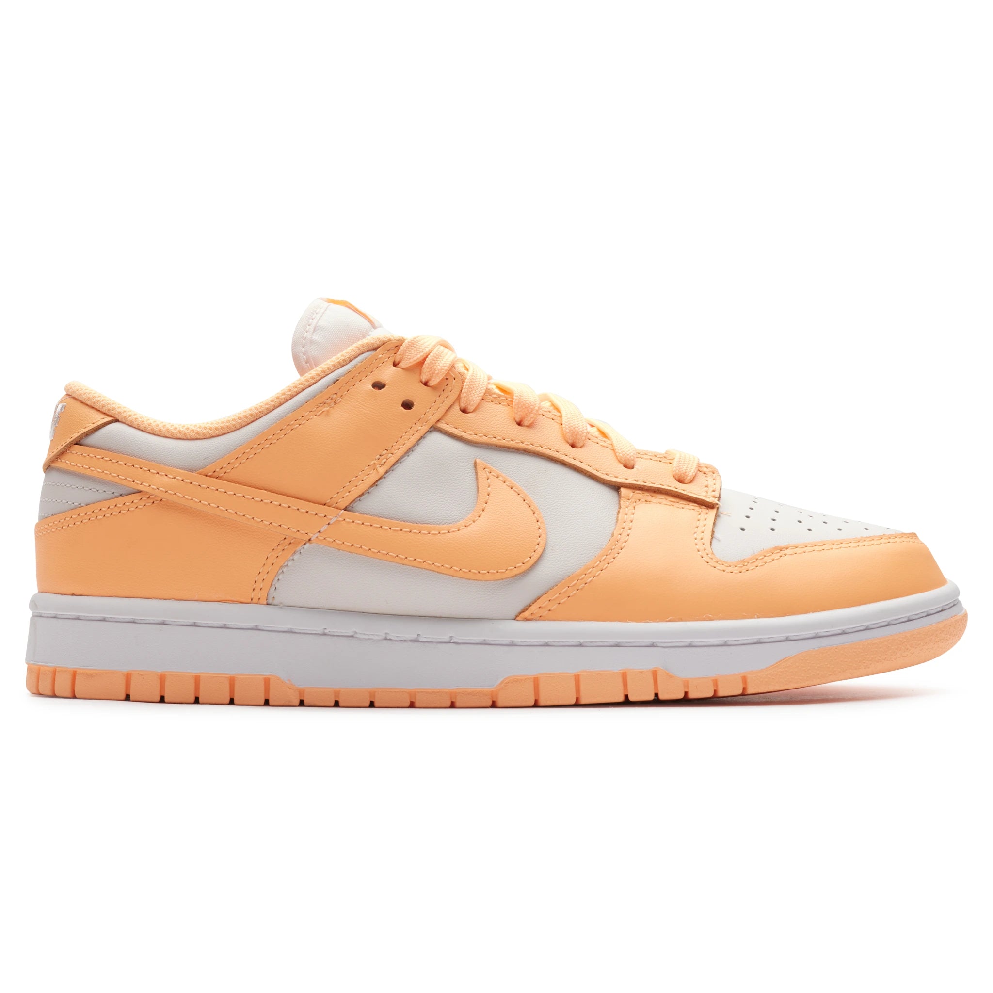 Side view of Nike Dunk Low Peach Cream (W) (Discolouration) DD1503-801