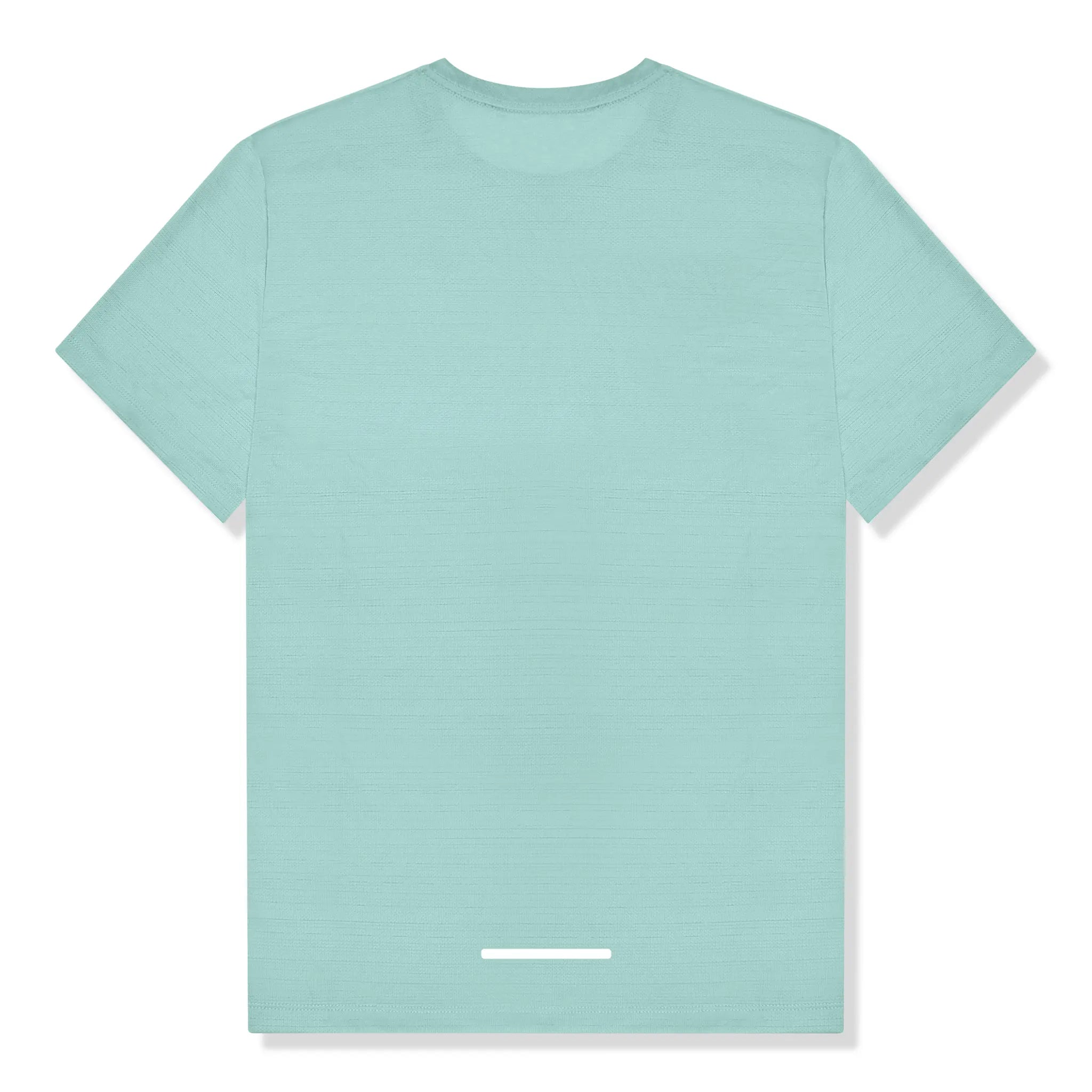 Back view of Nike Miler 1.0 Mineral Green T Shirt AJ7566-309