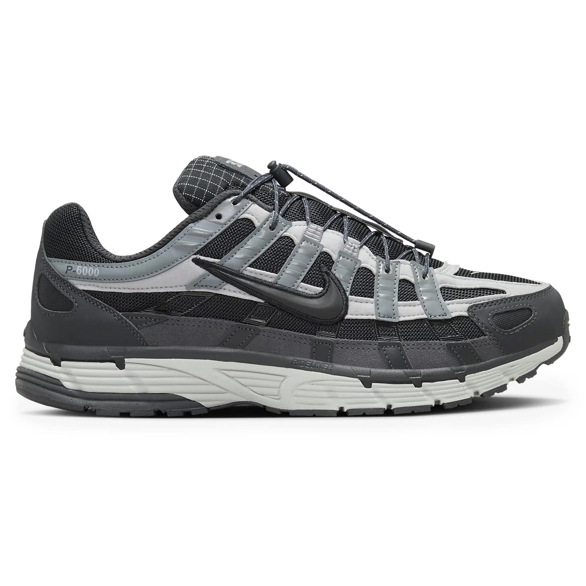 Side view of Nike P-6000 Premium Anthracite Smoke Grey HQ3818-001