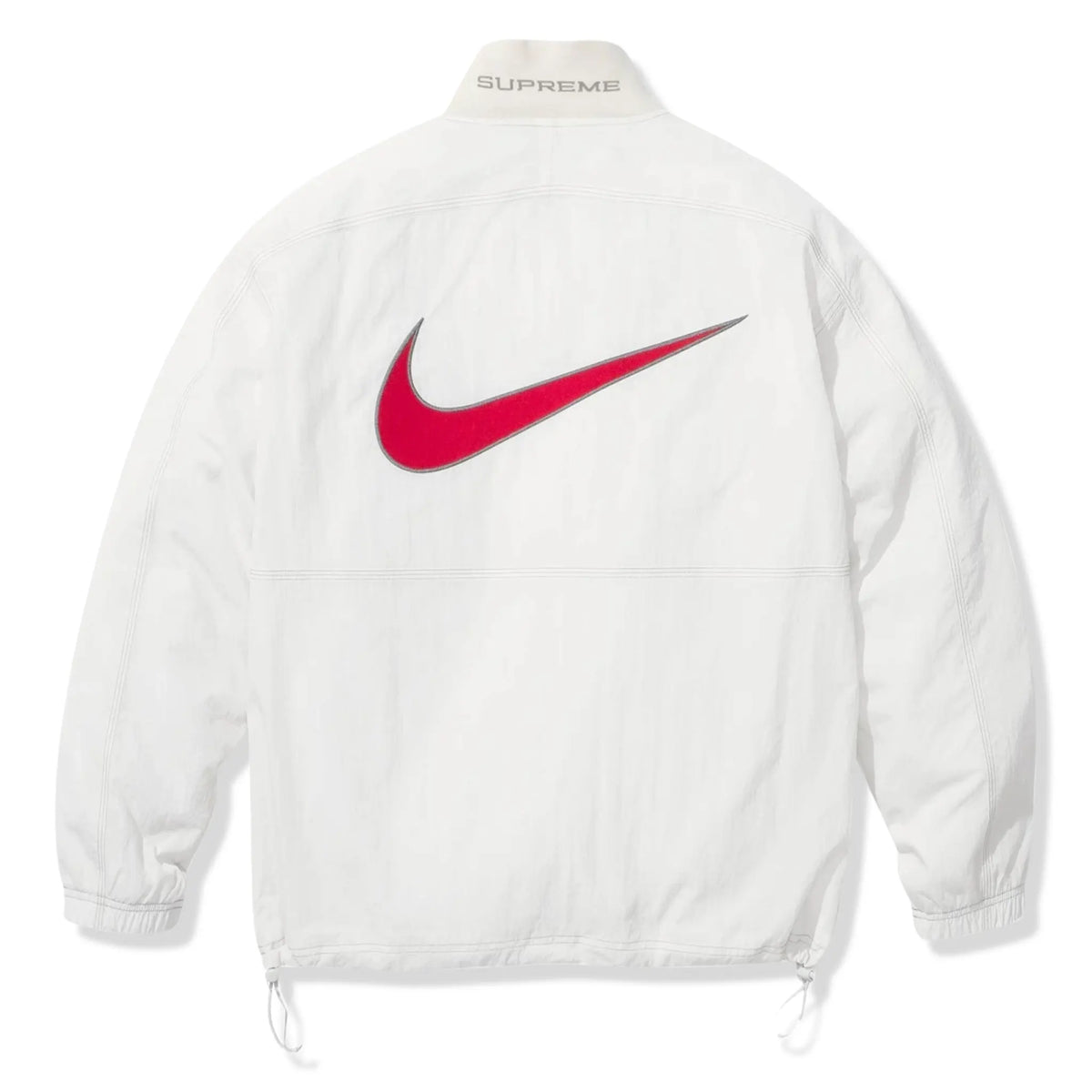 Nike x Supreme Ripstop White Half-Zip Jacket XS / White