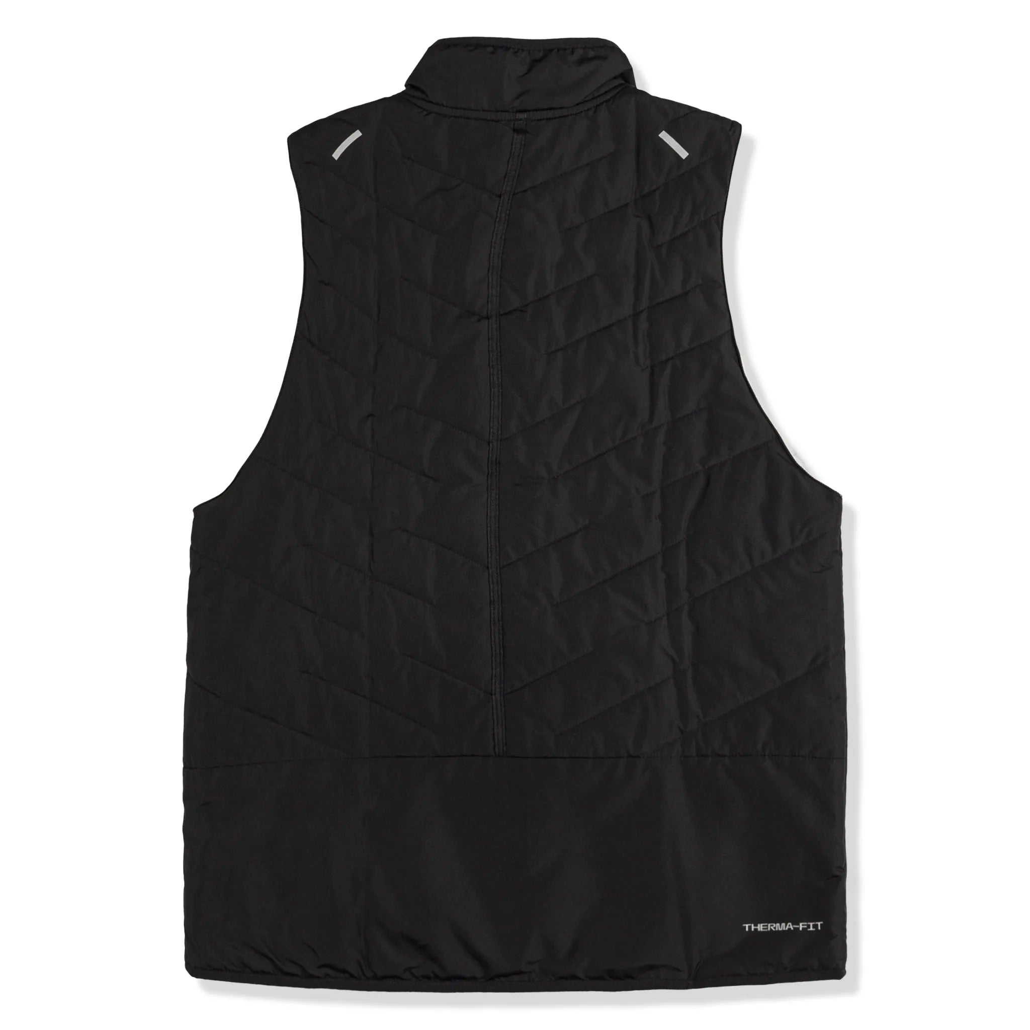 Back view of Nike Therma-Fit Repel Black Gilet