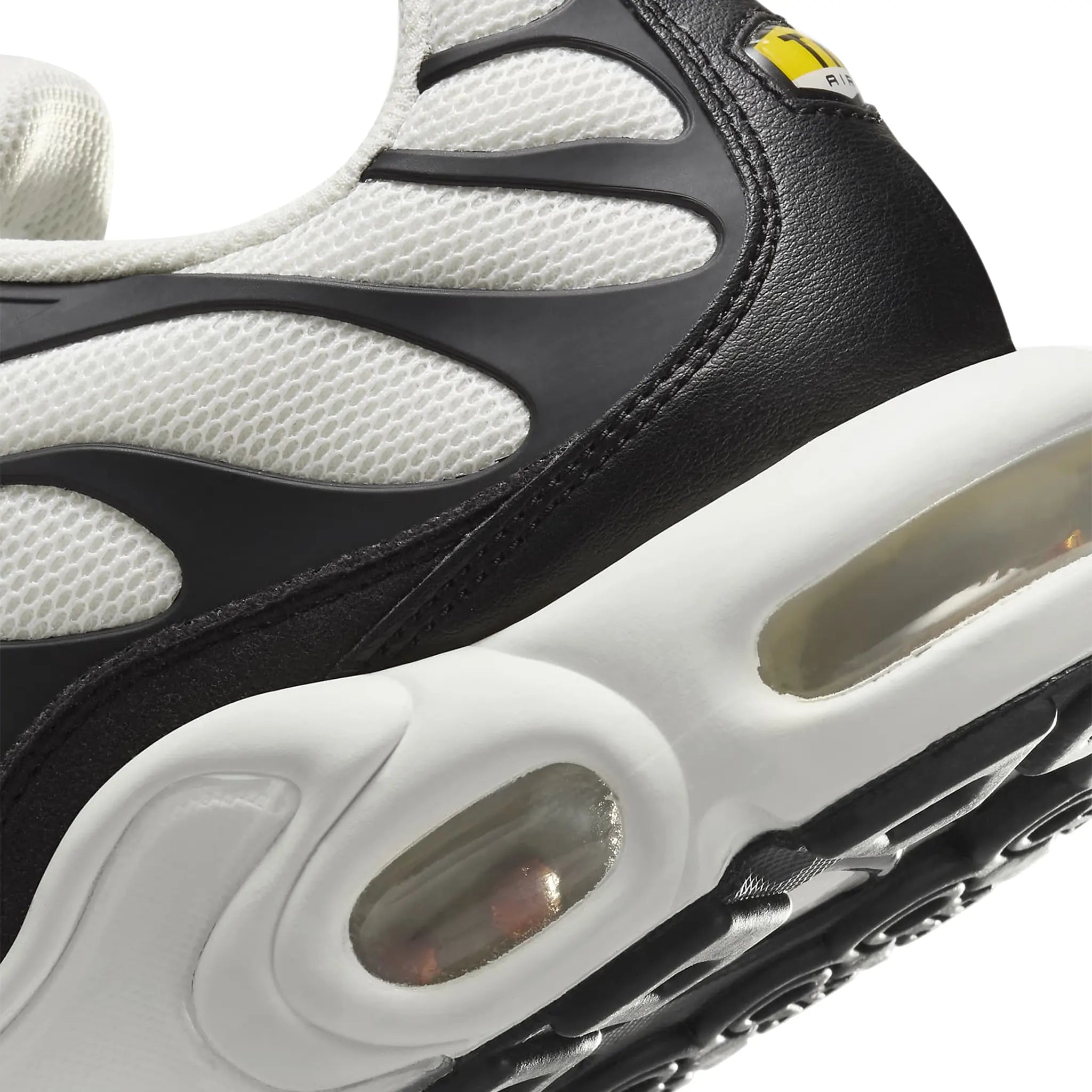 Heel view of Nike TN Air Max Plus Panda FV6264-001