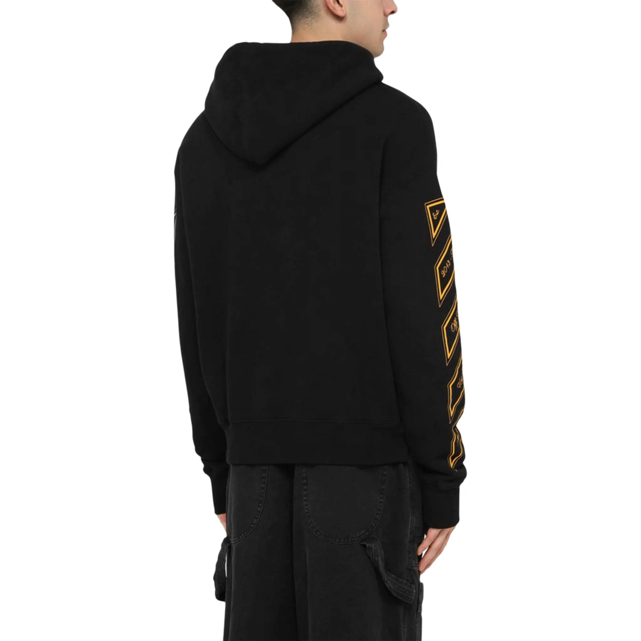 Off White OW 23 Skate Black Hoodie XS Black