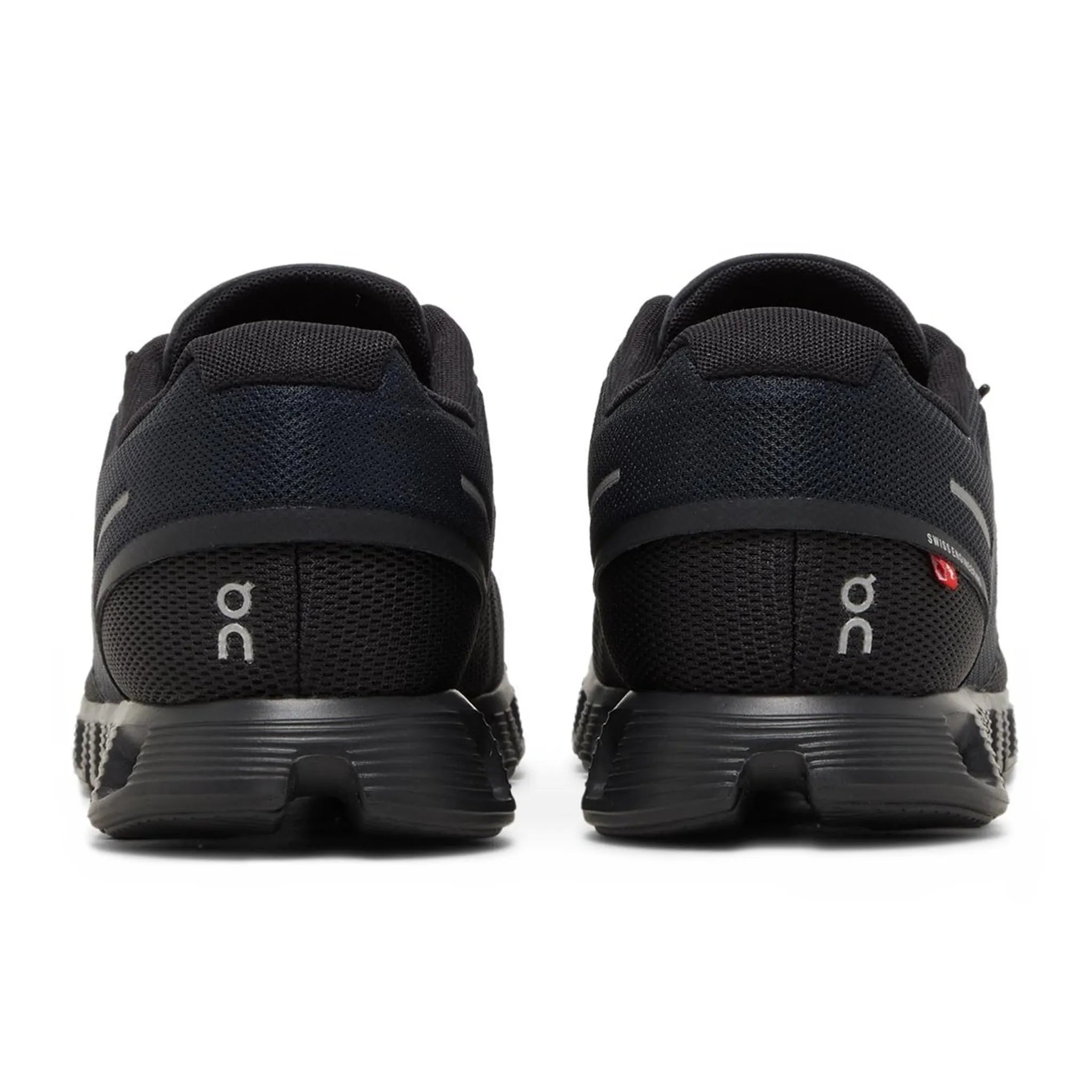 Back view of On Running Cloud 5 All Black Shoes 59.98986