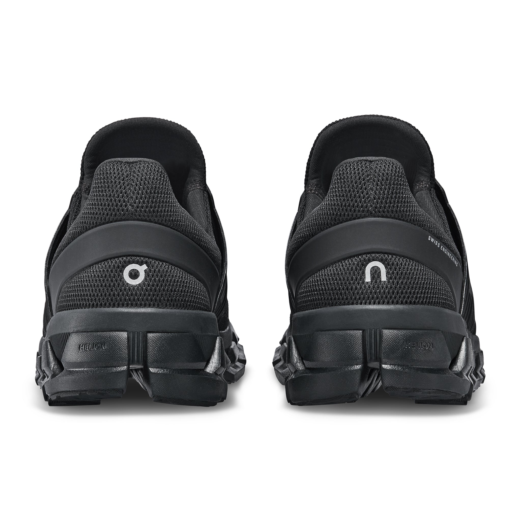 Back view of On Running Cloudshift 3 AD All Black Shoe 3MD10240485