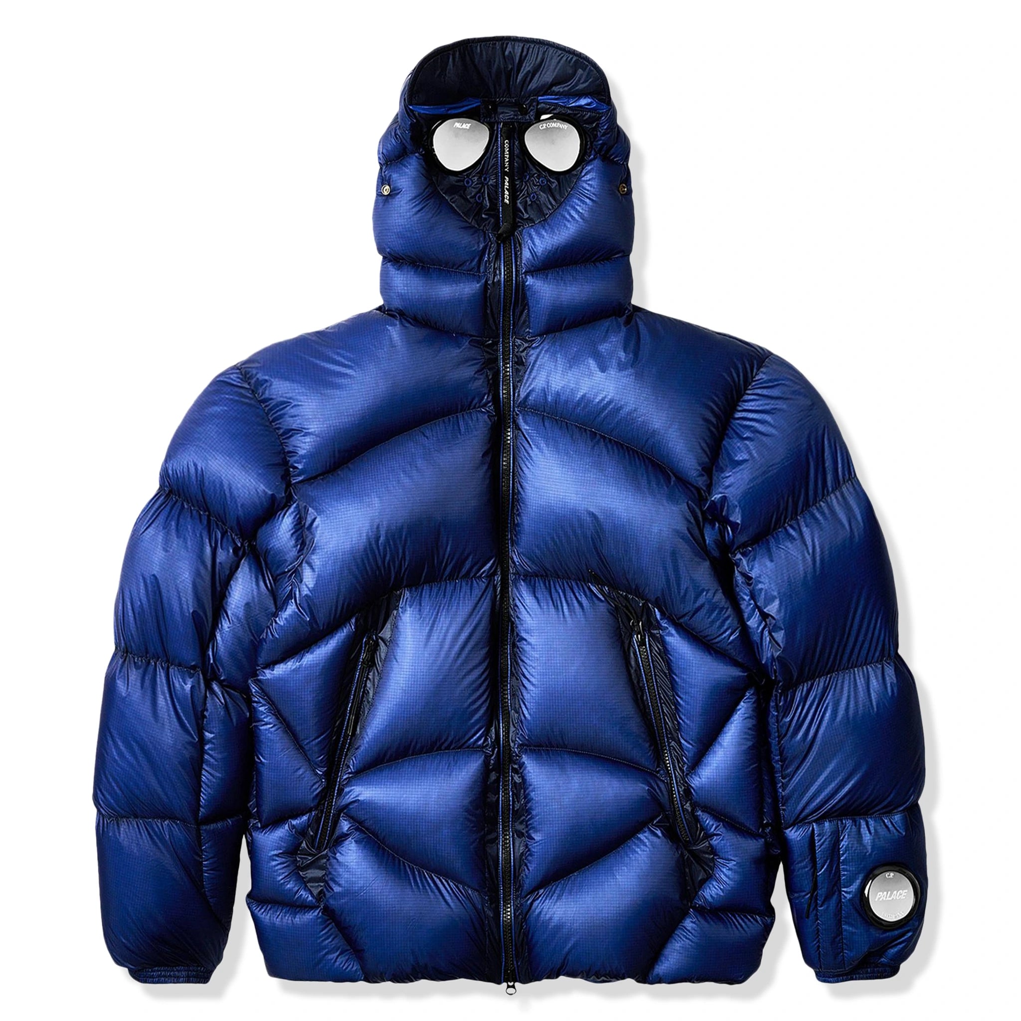 Palace x C.P. Company Bright Cobalt Puffer Jacket & OW003A006099A867