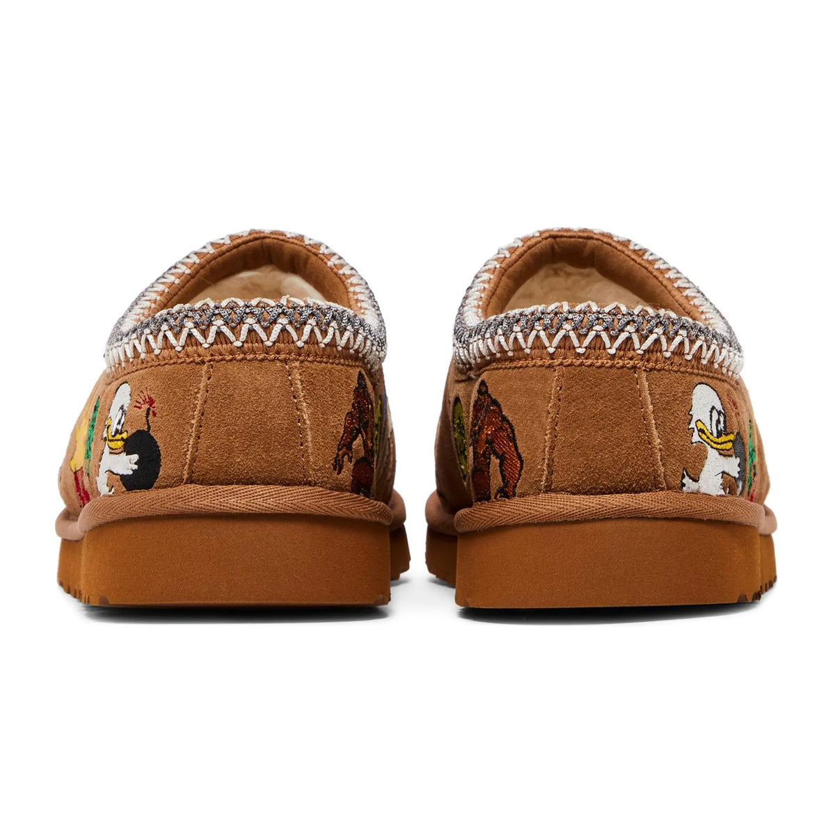 Palace x UGG Tasman Chestnut Slippers UK 2 / Brown