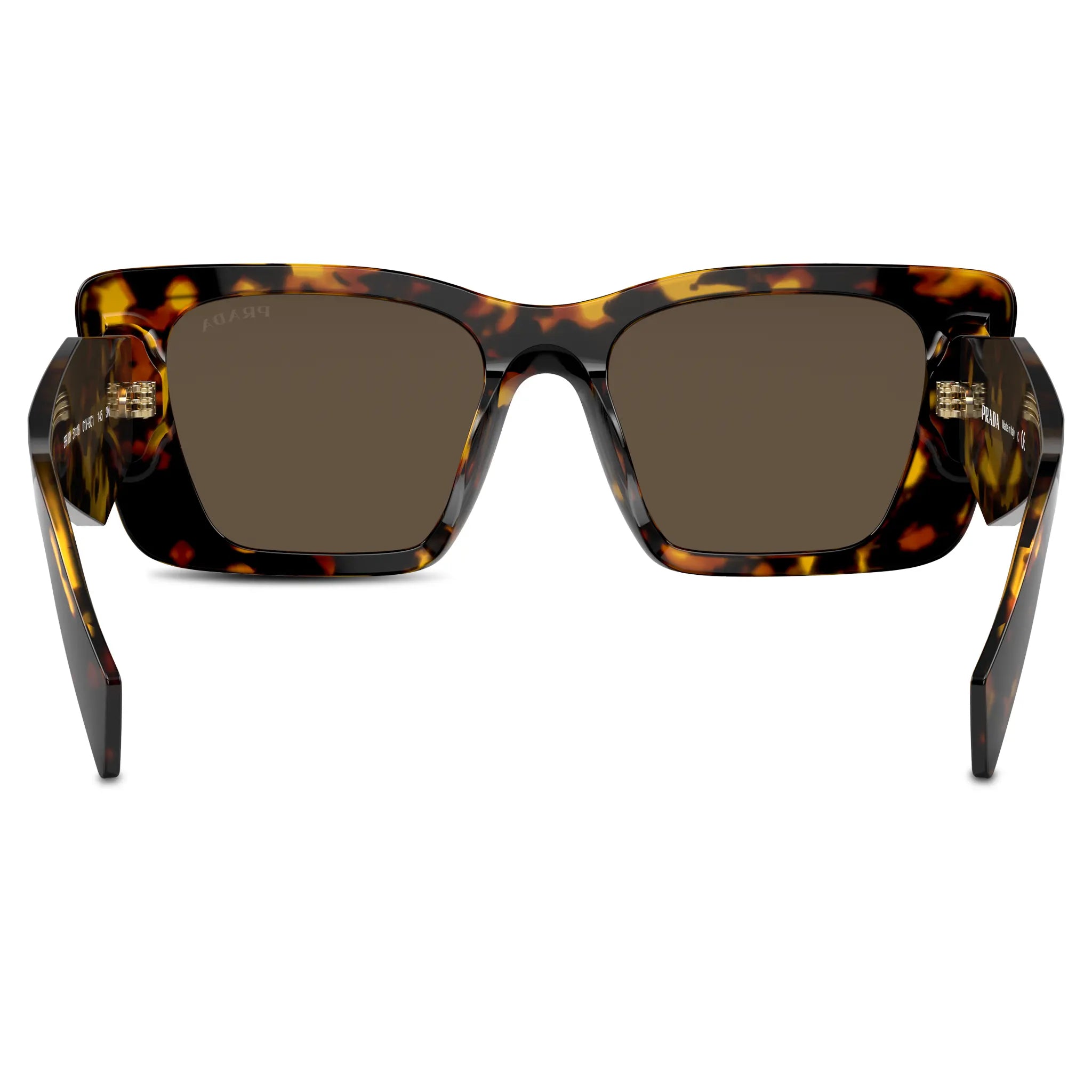 Back view of Prada PR 08YS 01V8C1 Havana Honey Sunglasses