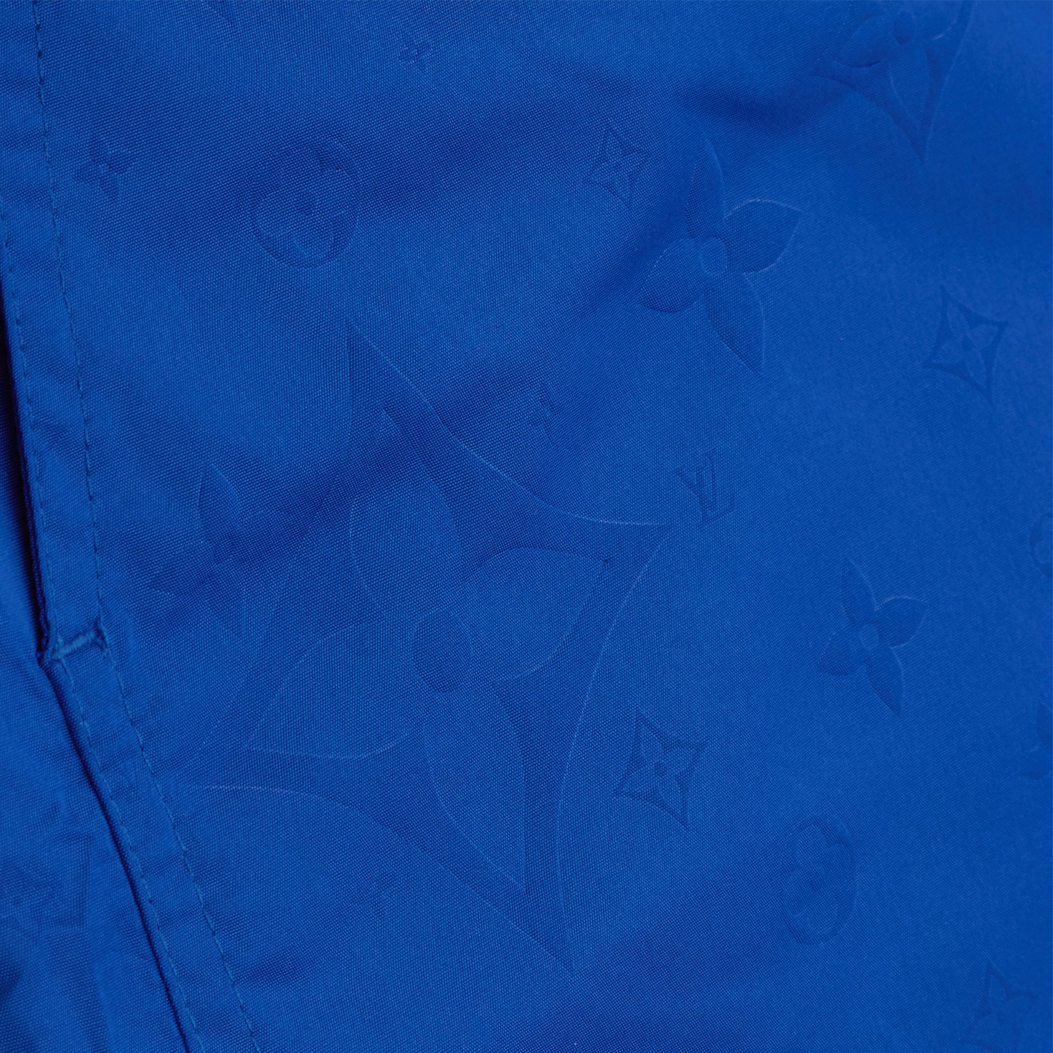 Louis Vuitton - Authenticated Trouser - Cotton Blue Plain For Man, Never Worn