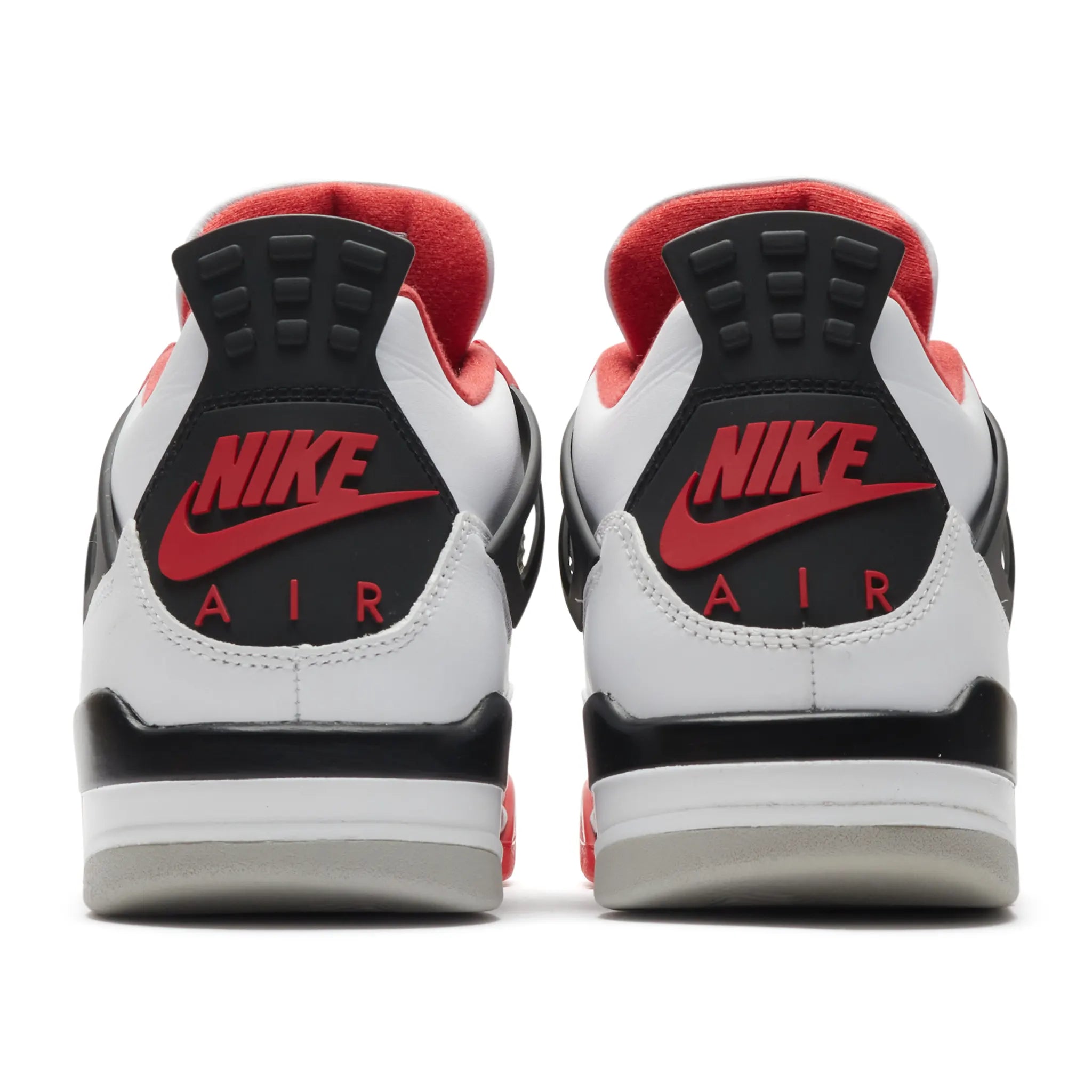 Back view of Preloved - Air Jordan 4 Retro Fire Red (2020) DC7770-160