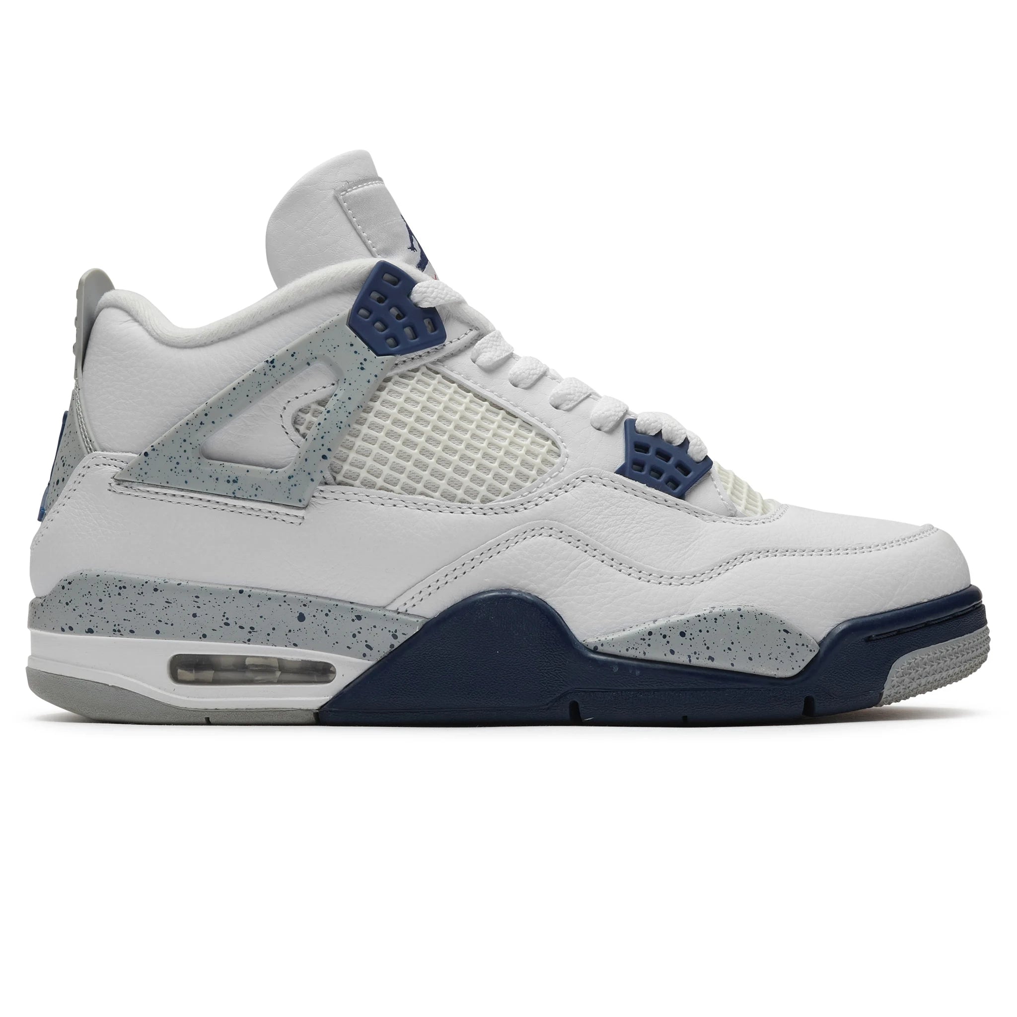 Side view of Preloved - Air Jordan 4 Retro Midnight Navy DH6927-140