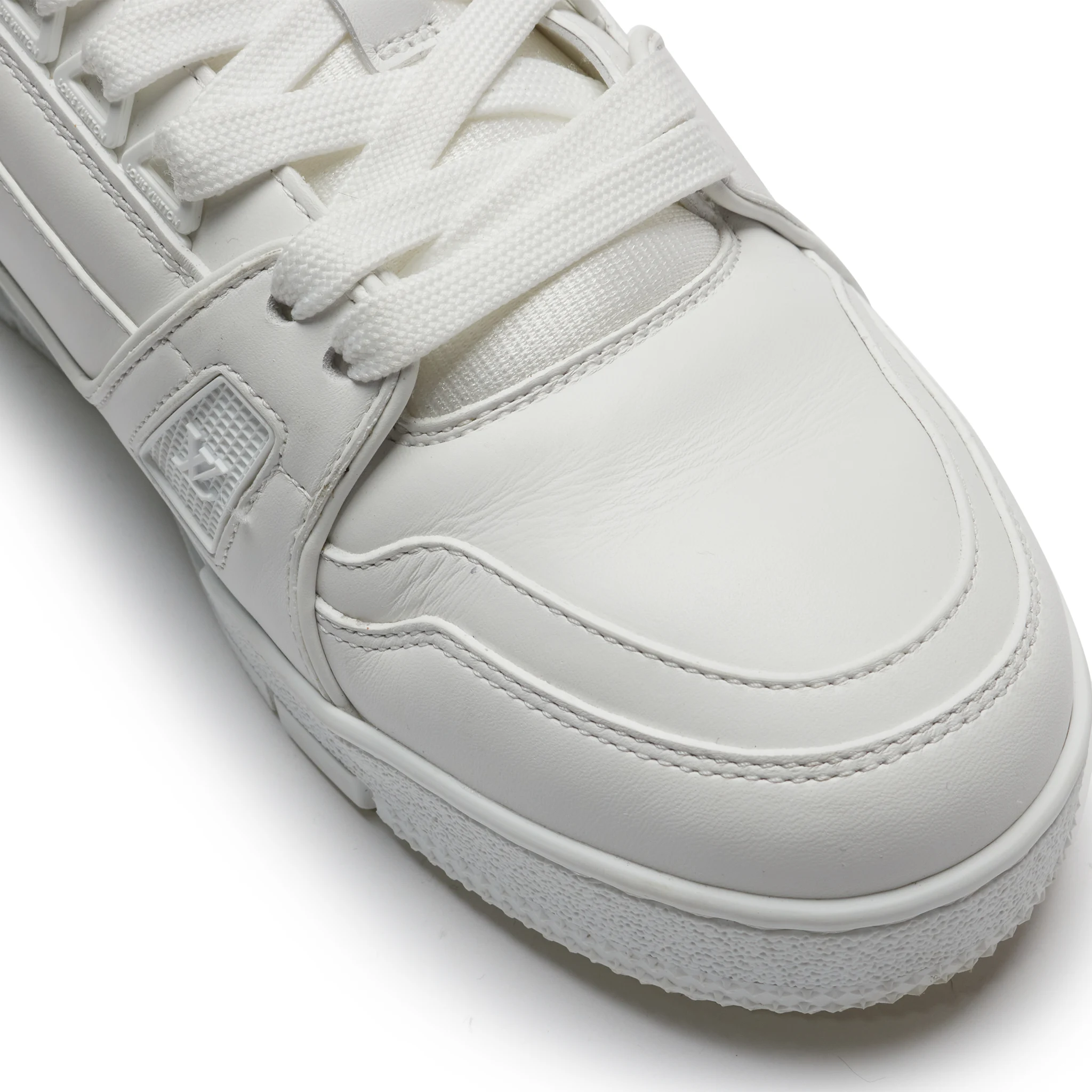 Toe view of Preloved - Louis Vuitton LV White Sneaker