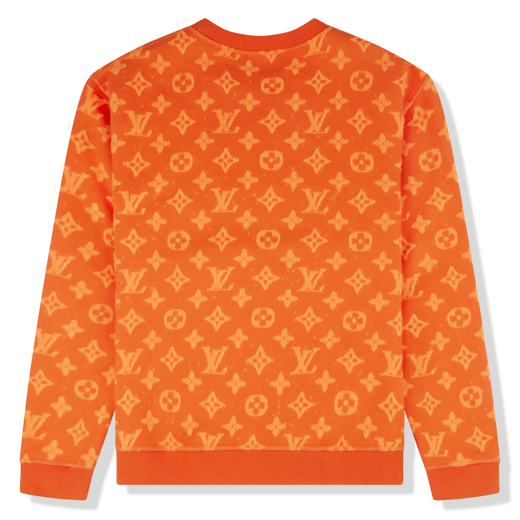 Preloved - Louis Vuitton Monogram Orange Sweatshirt