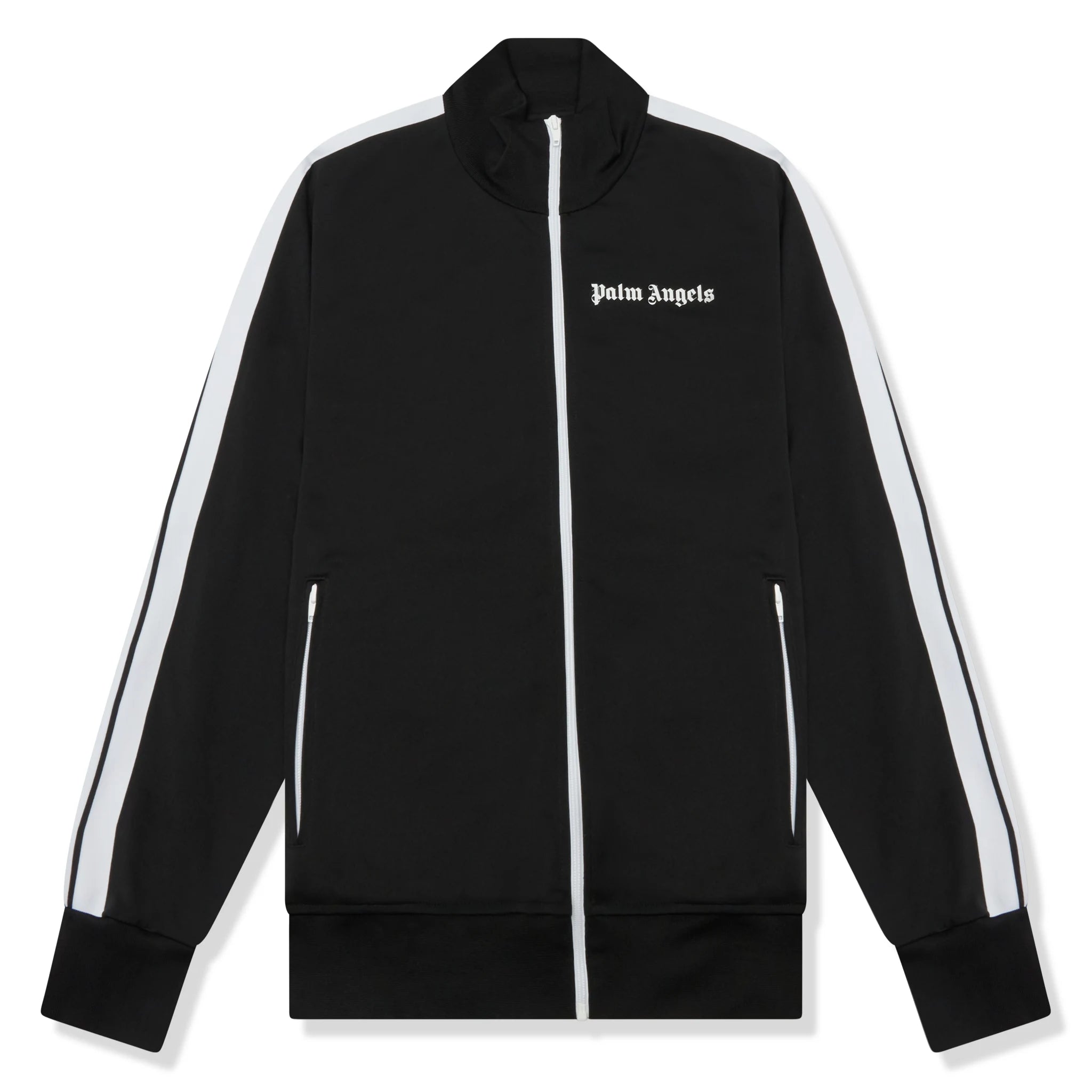 Front view of Preloved - Palm Angels Classic Black Track Jacket