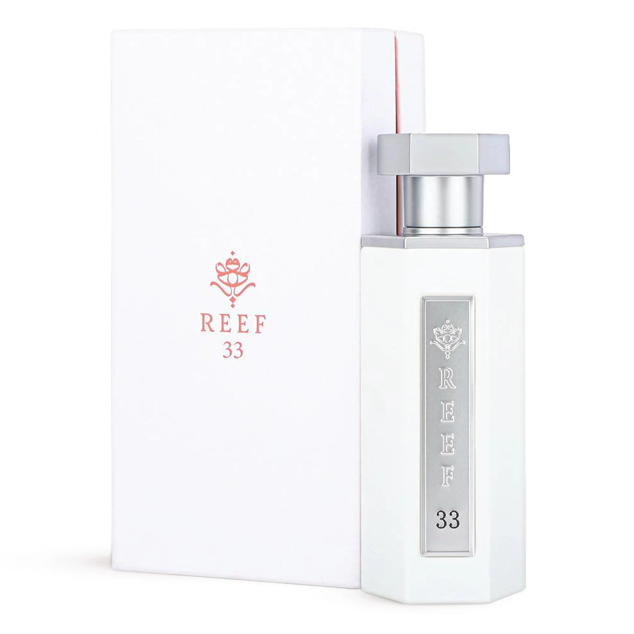 Front view of REEF 33 White Eau De Parfum 100ml