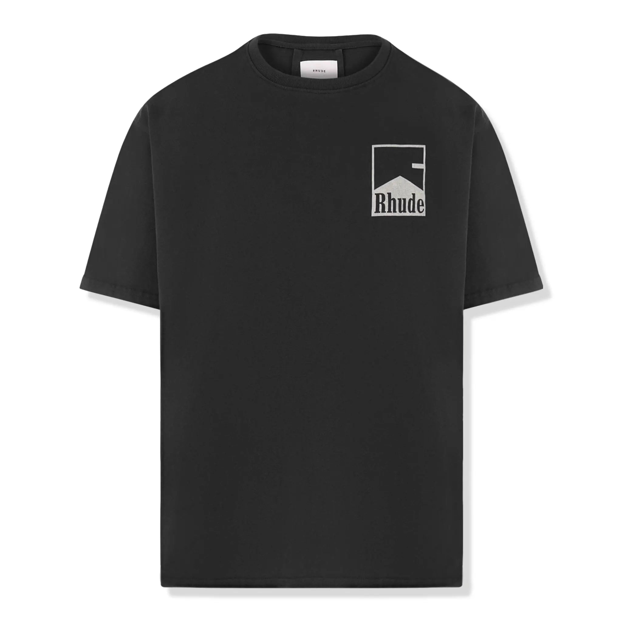 Rhude Chevron Black T Shirt