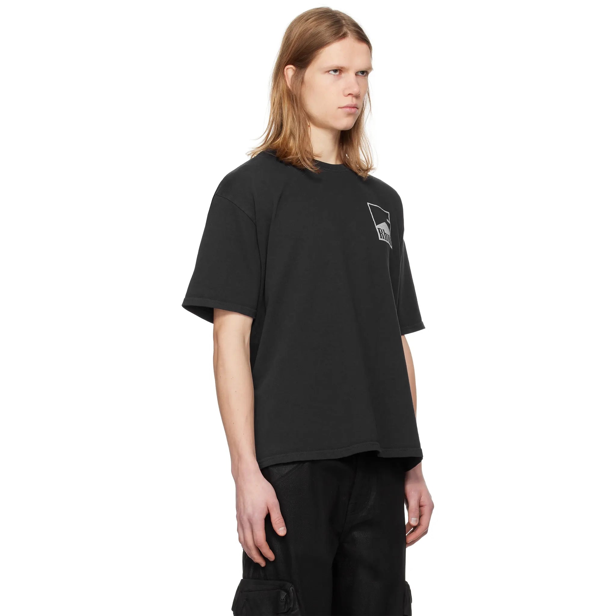 Rhude Chevron Black T Shirt