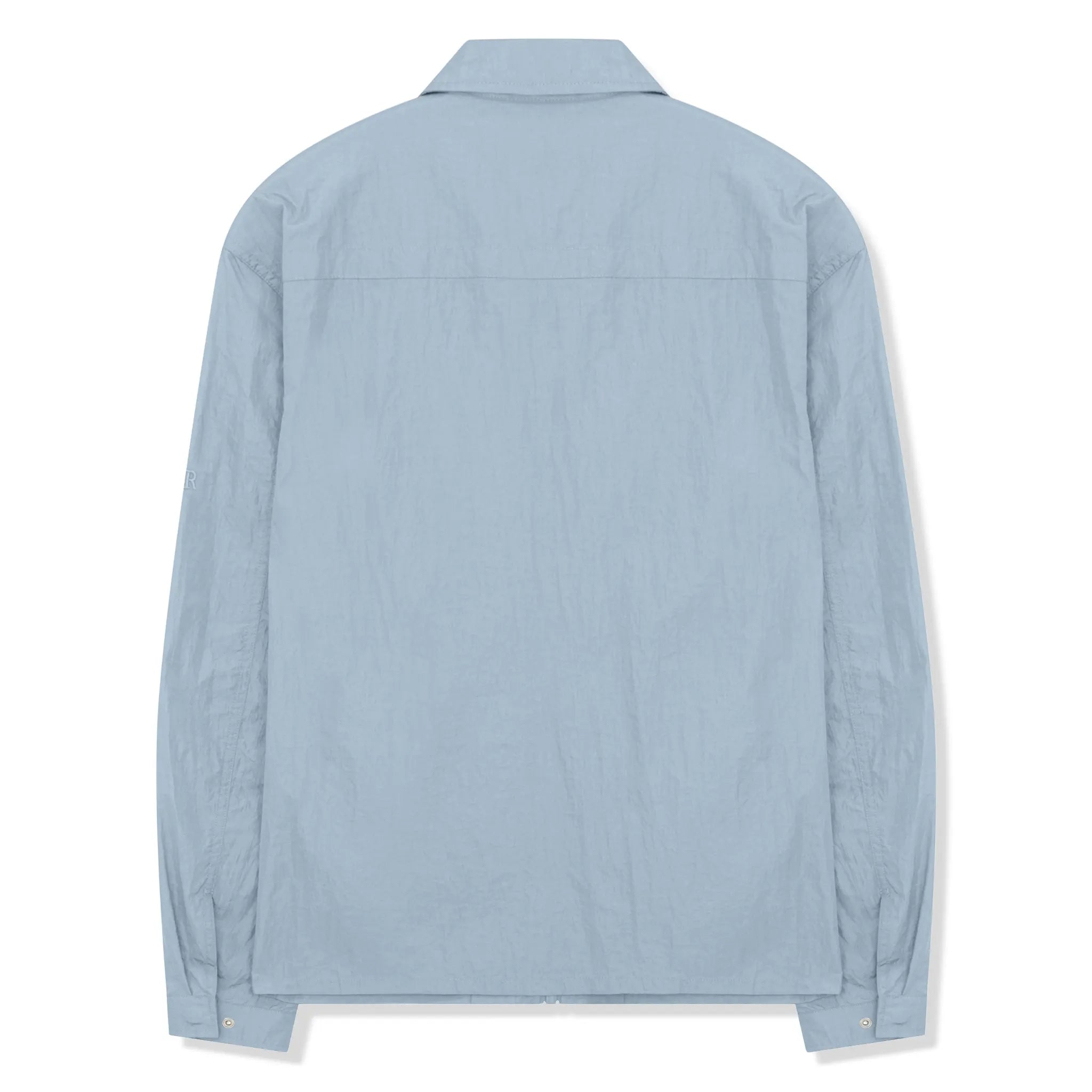 SIARR Crinkle Baby Blue Overshirt