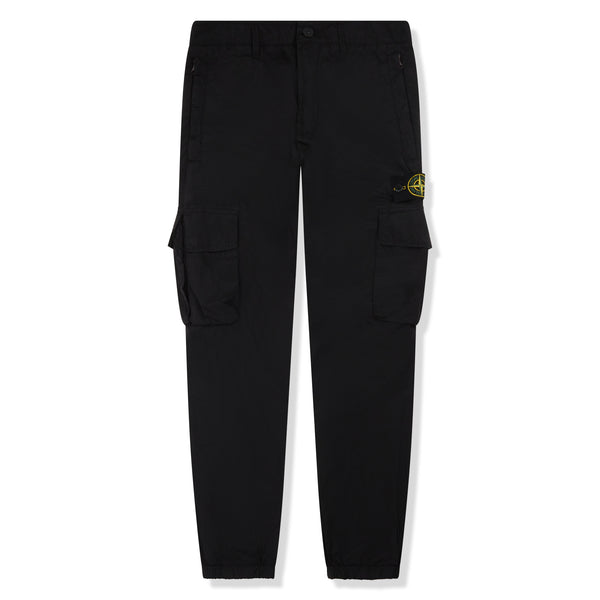 Stone Island 30919 Econyl Nylon Metal Black Cargo Pants – Crepslocker