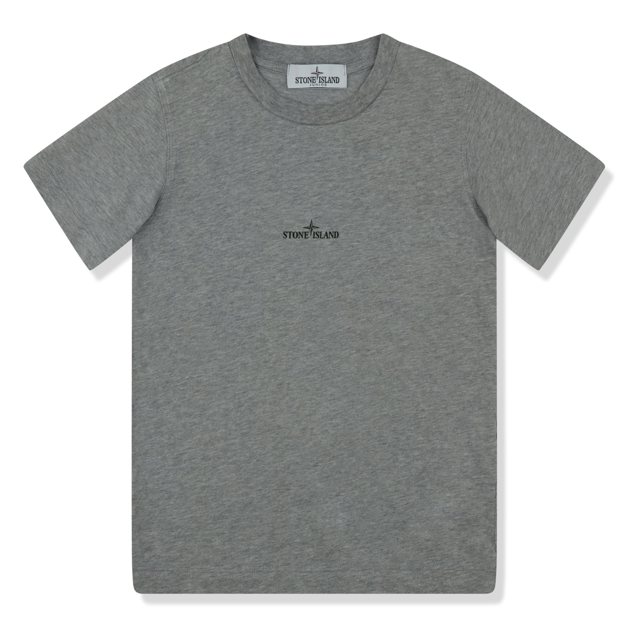 Image of Stone Island Junior Logo Grey T Shirt