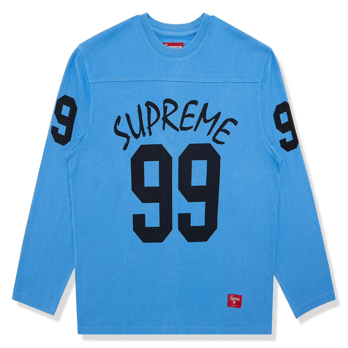 Supreme 99 L/S Blue Football T Shirt | SS24KN53