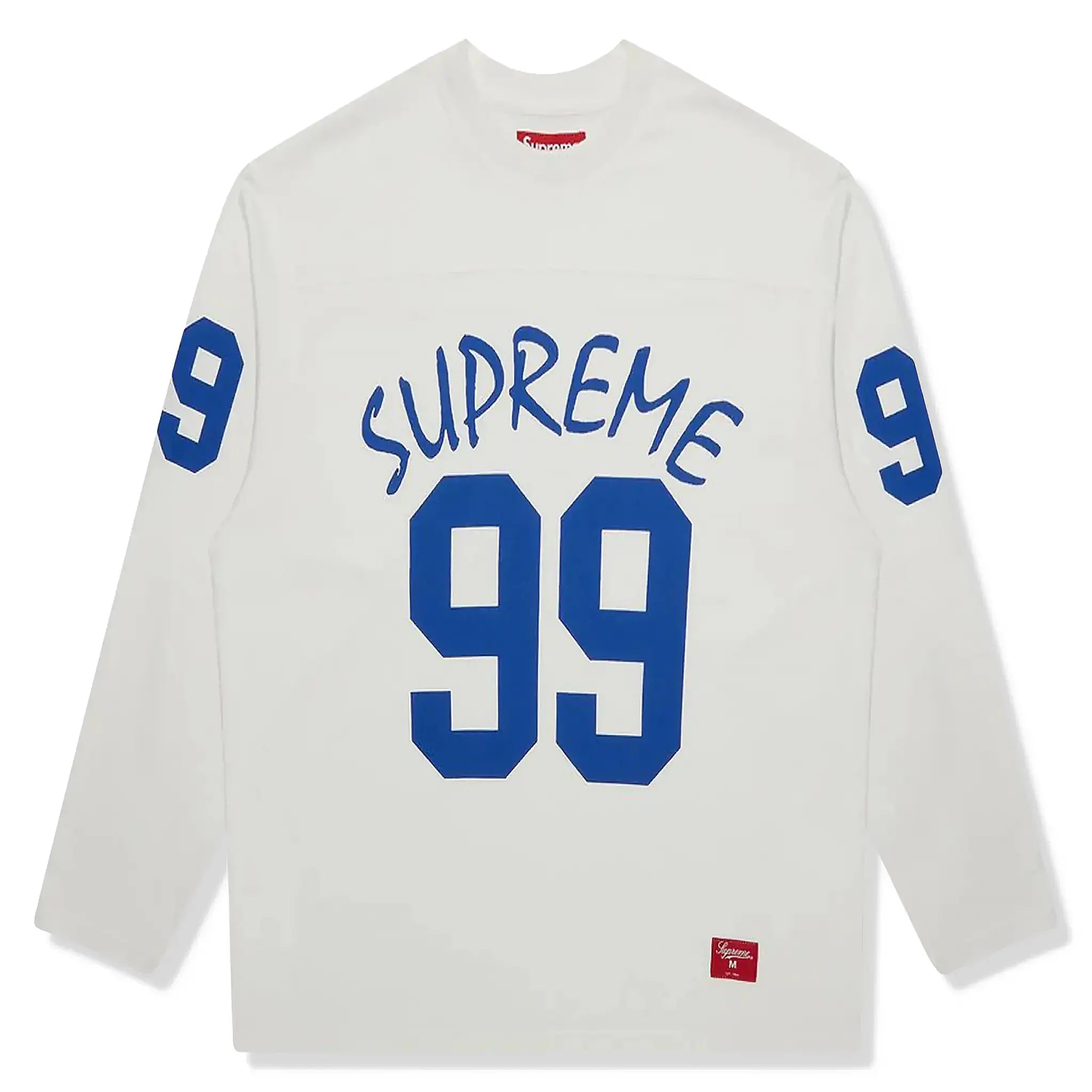 Front view of Supreme 99 L/S Stone Football T Shirt SS24KN53