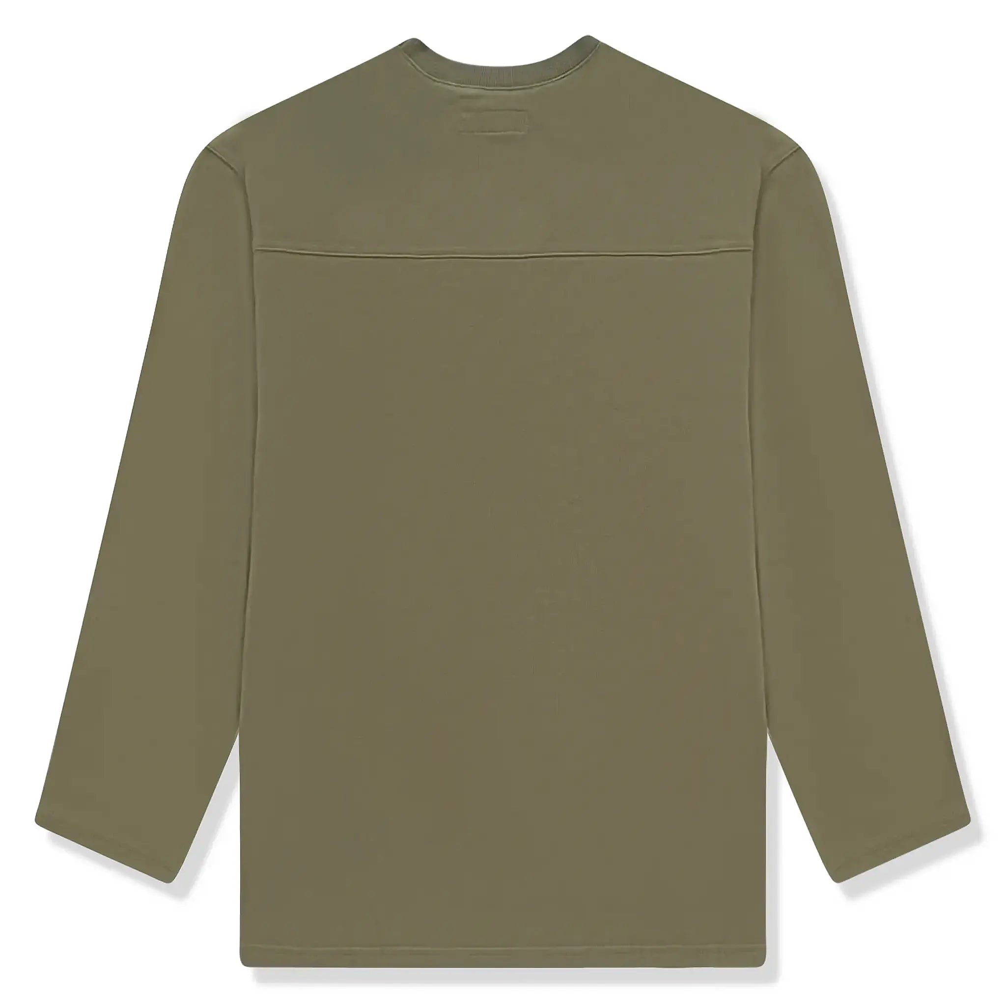 Back view of Supreme Athletic Studded L/S Olive T Shirt FW24KN80 OLIVE