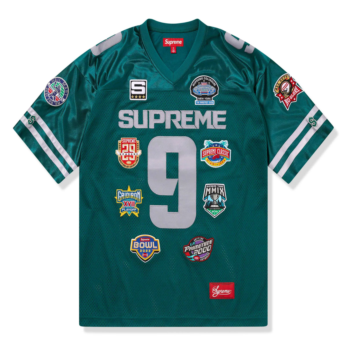 Supreme Championship Dark Teal Football Jersey (FW23) | FW23KN30