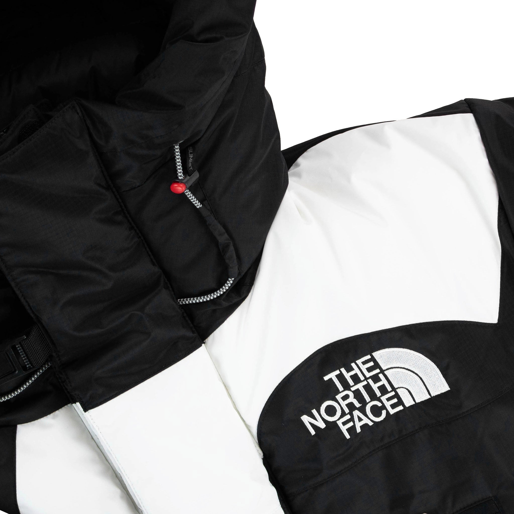 Logo view of Supreme x The North Face Black Himalayan Parka