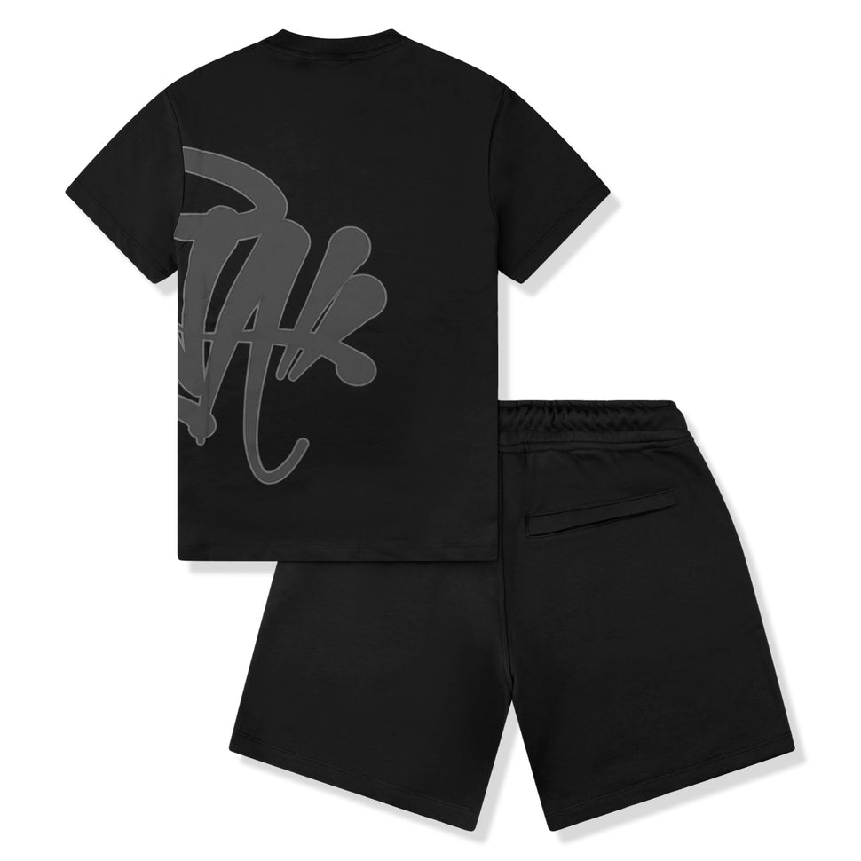 Syna World Logo Black T-Shirt & Shorts – Crepslocker