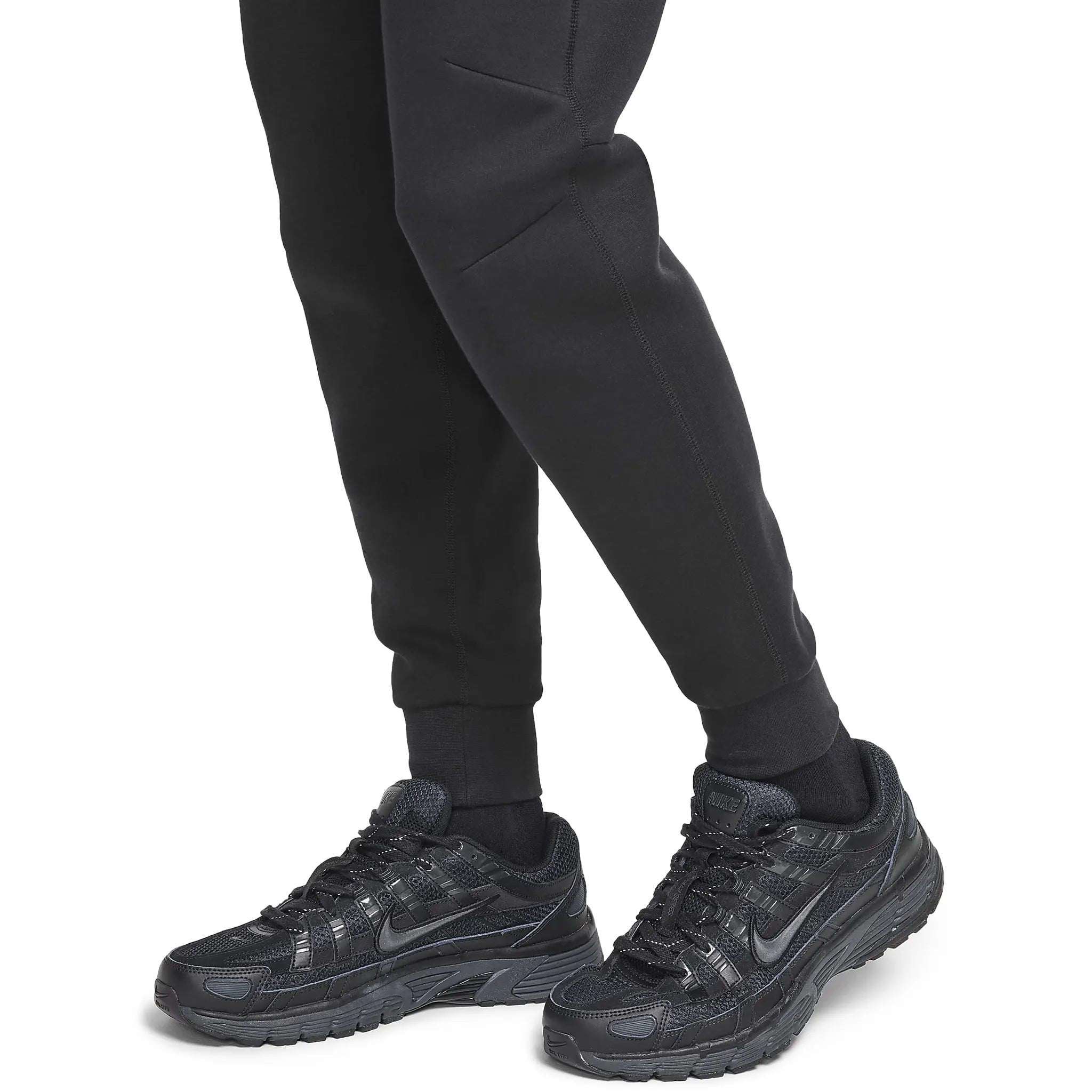 syna world x nike central cee tech fleece black sweatpants hq3749 010 cuff detail set