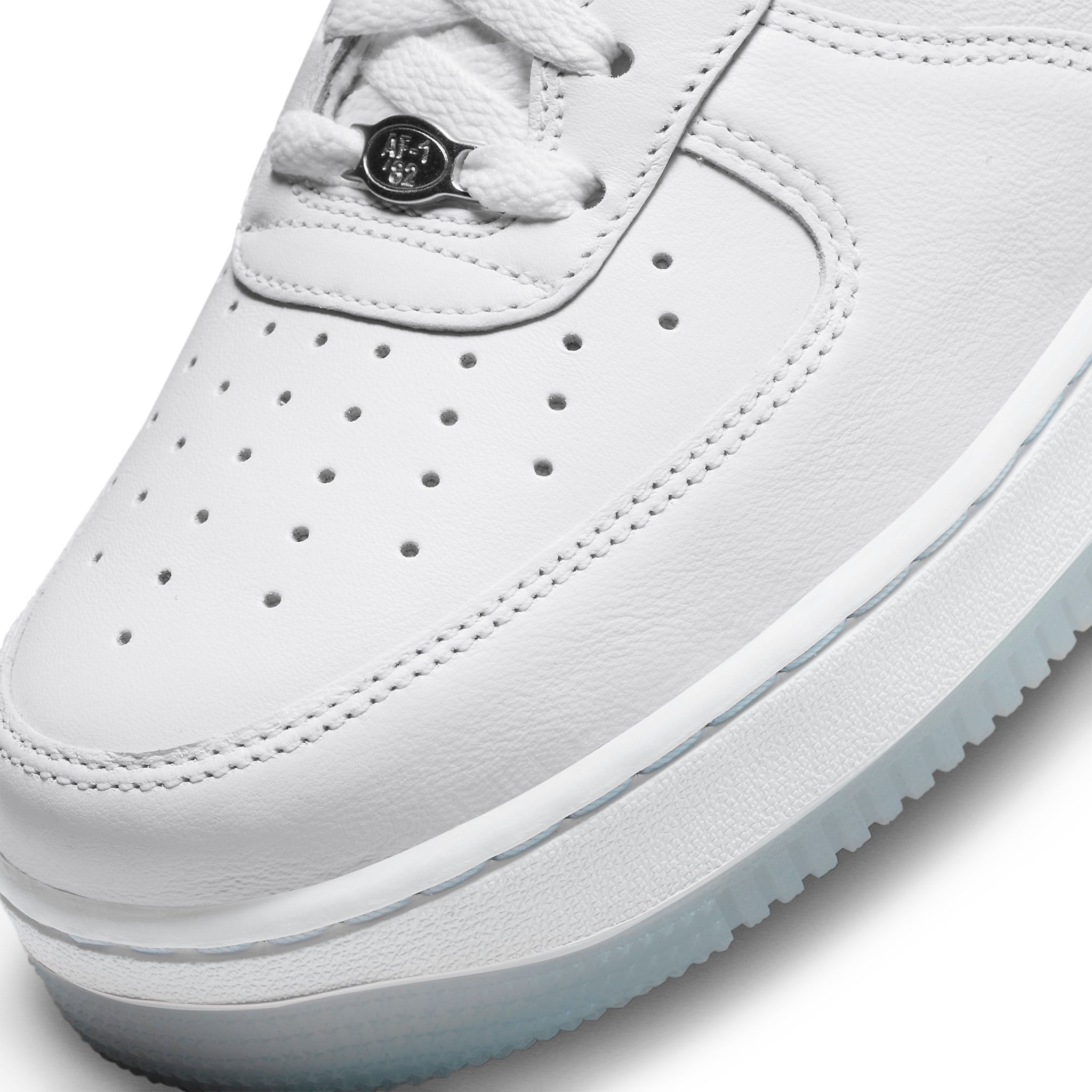 Toe box view of Terror Squad x Nike Air Force 1 Low Loyalty FJ5755-100