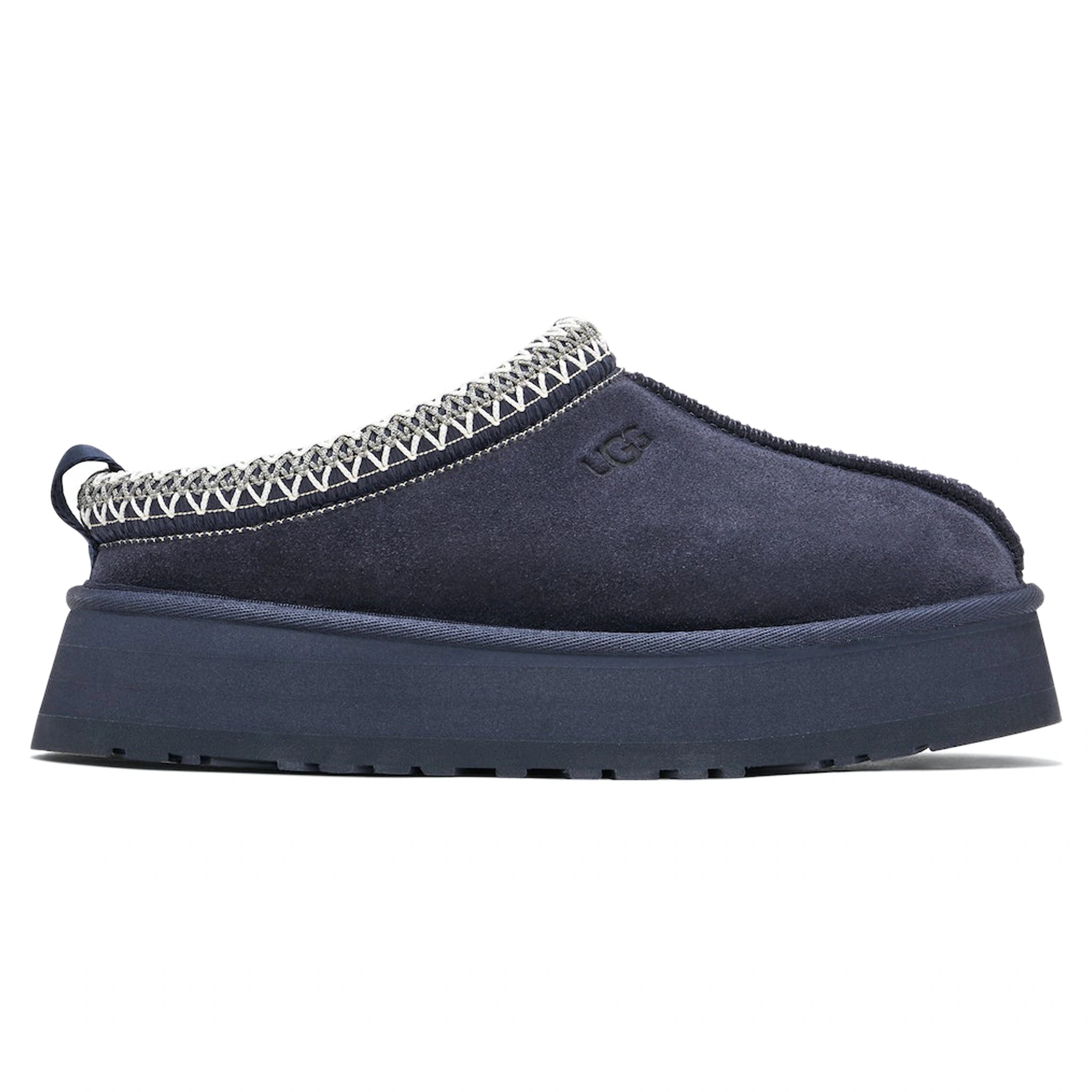 Side view of UGG Tazz Eve Blue Slippers (W) 1122553-EVB