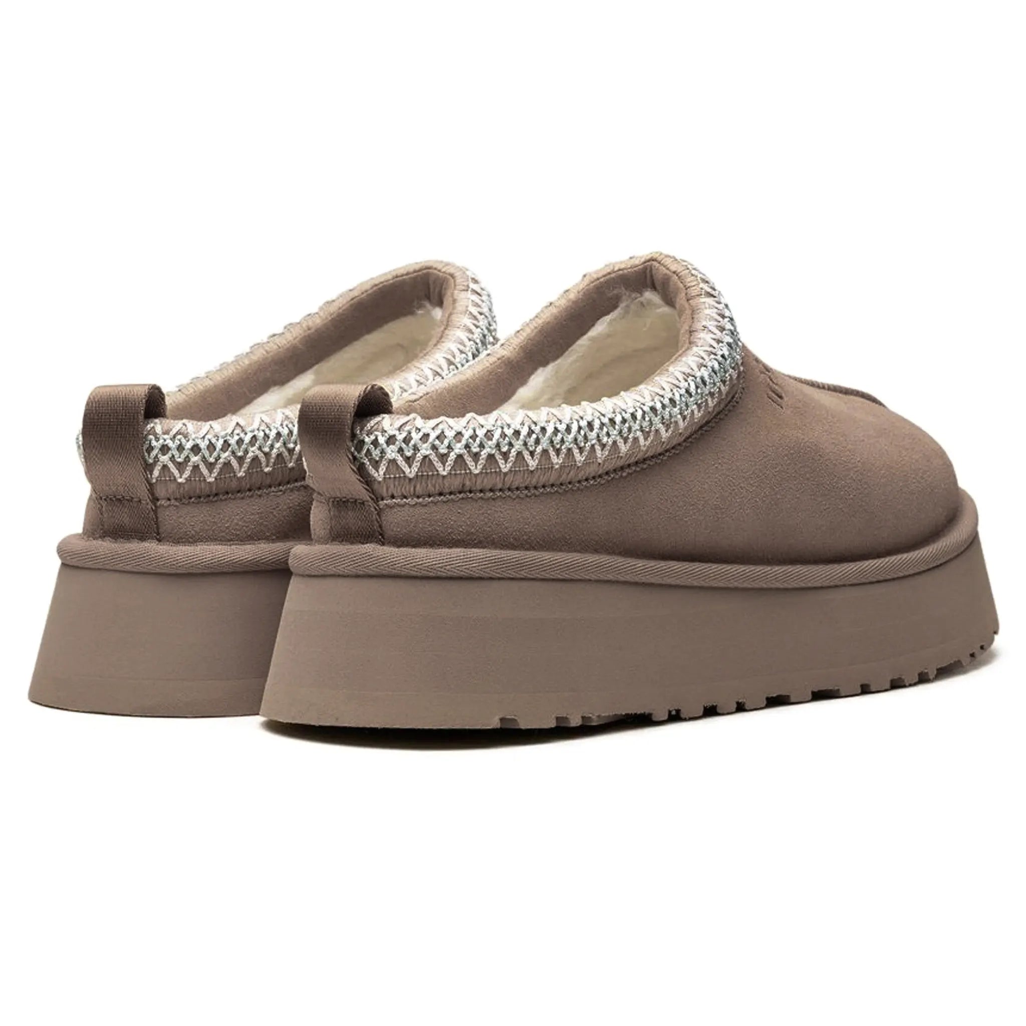 Back view of UGG Tazz Mushroom Slippers (W) 1122553-MUSR