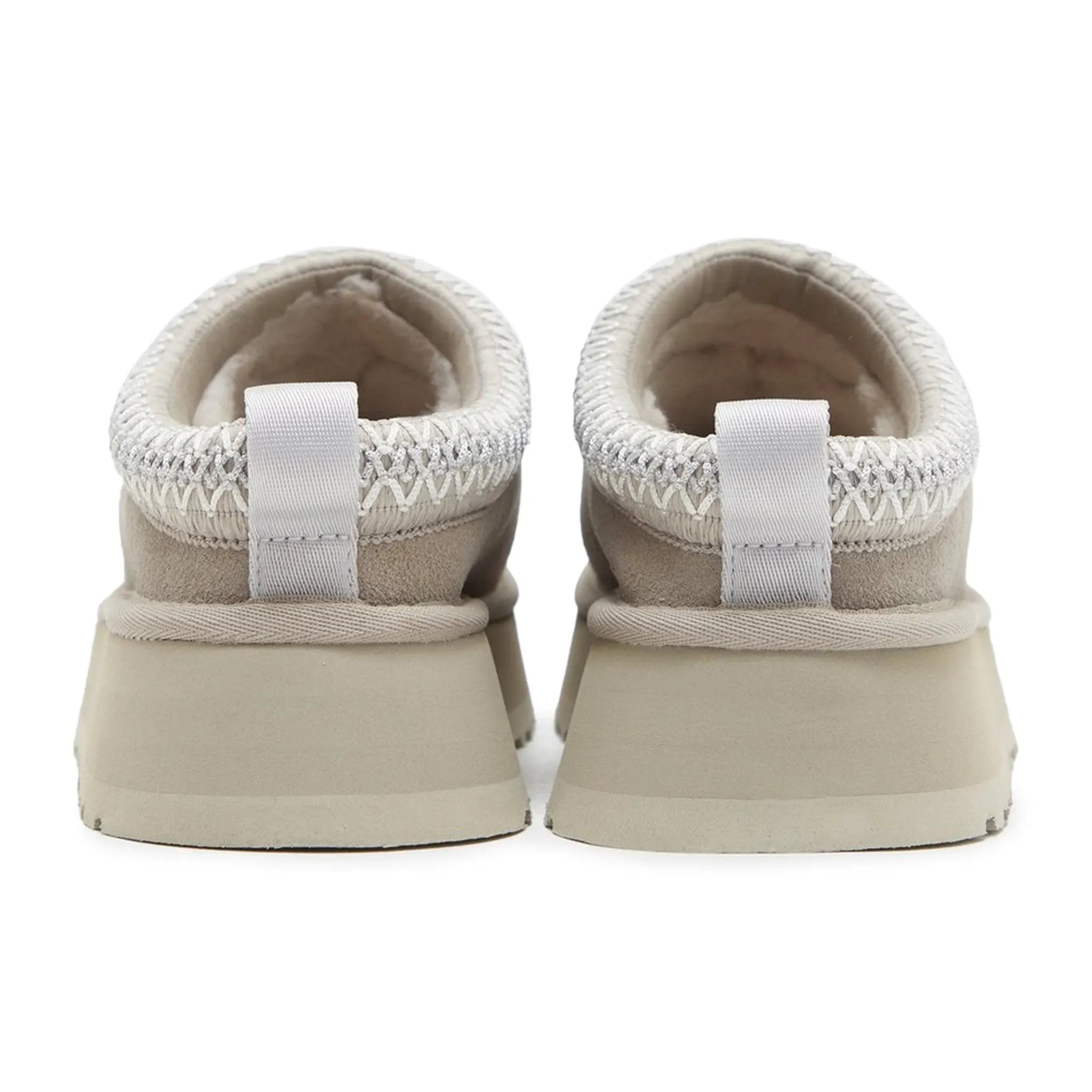 Back view of UGG Tazz Platform Pumice Slippers (W) 