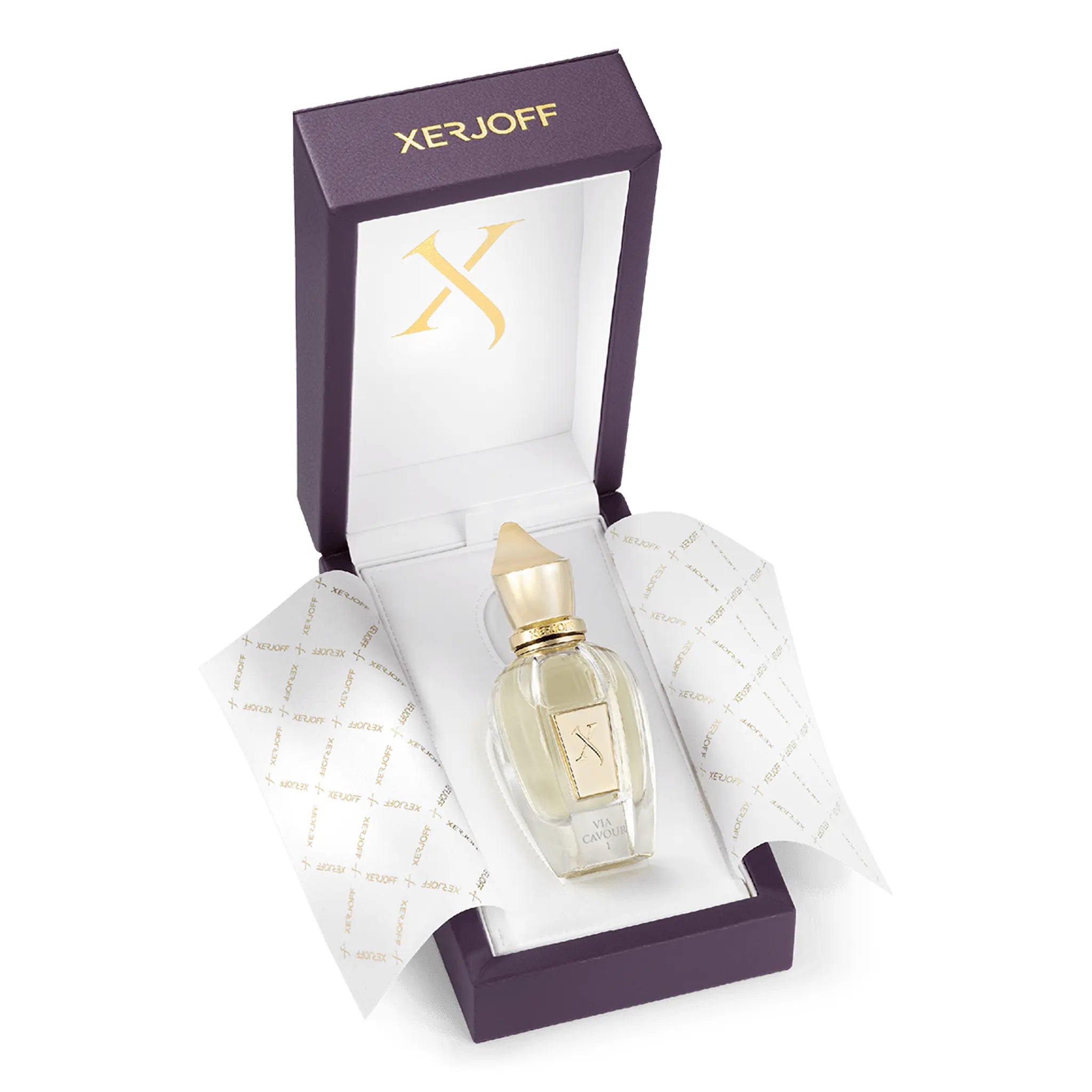 Box view of Xerjoff Via Cavour 1 Eau de Parfum 50ml 4120559