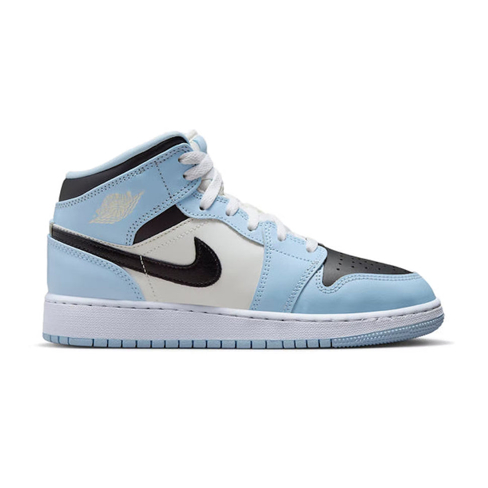 Air Jordan 1 Mid Ice Blue (GS) – Crepslocker