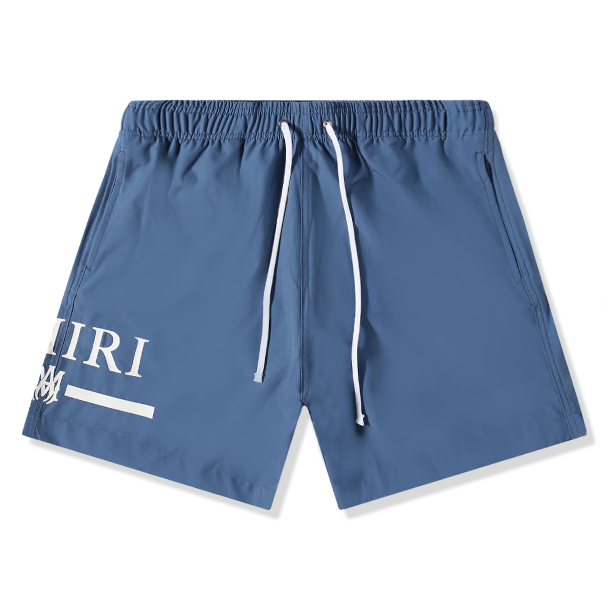 Image of Amiri Ma Bar Blue Swim Shorts