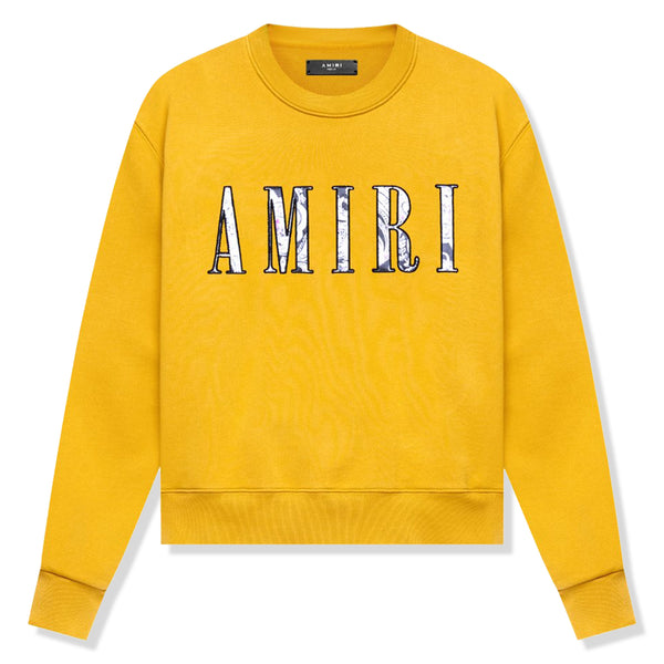 LUXURY Auth Men's Louis Vuitton Yellow High Neck with Half-Zip Sweater - L