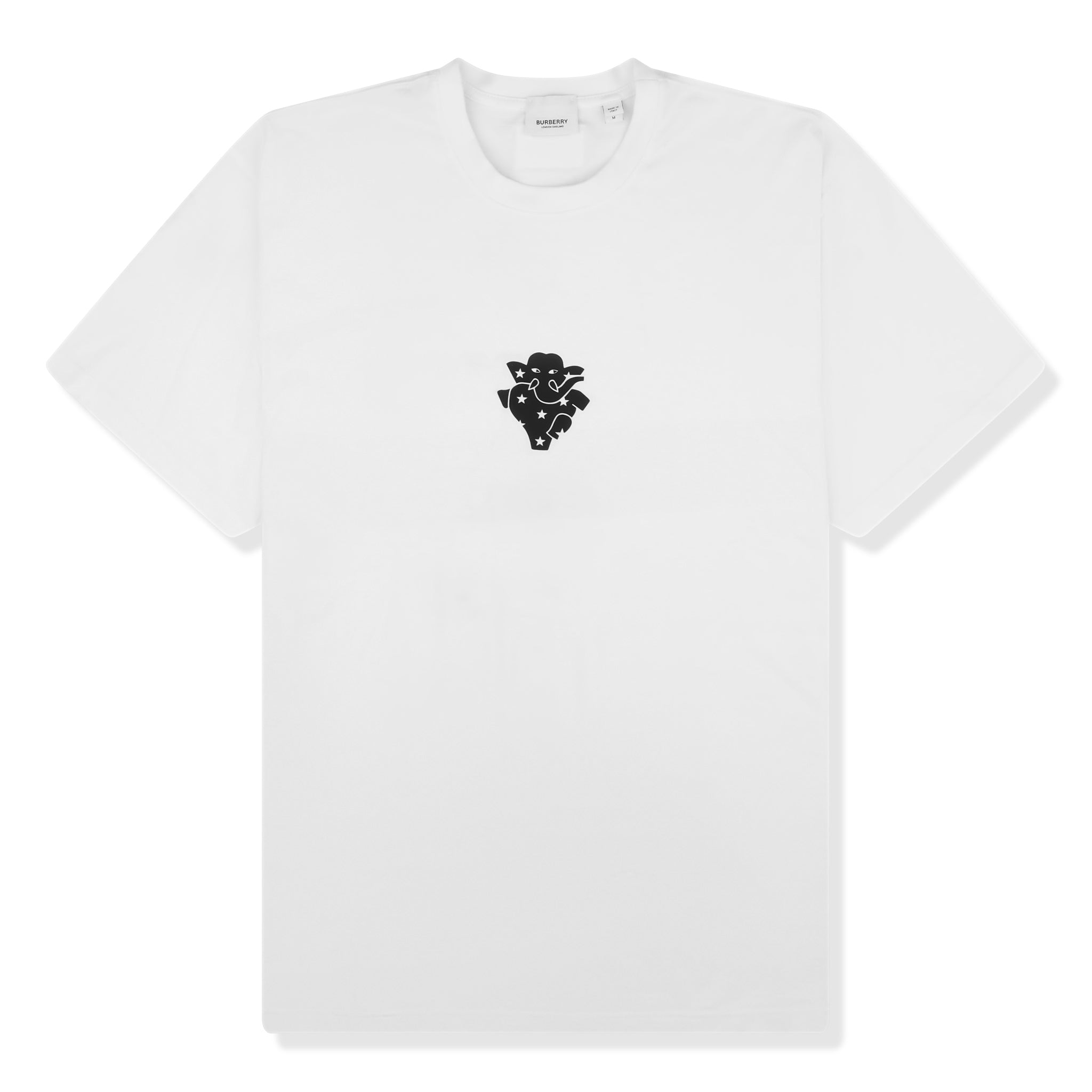 White TB-logo cotton-jersey T-shirt | Burberry | MATCHES UK