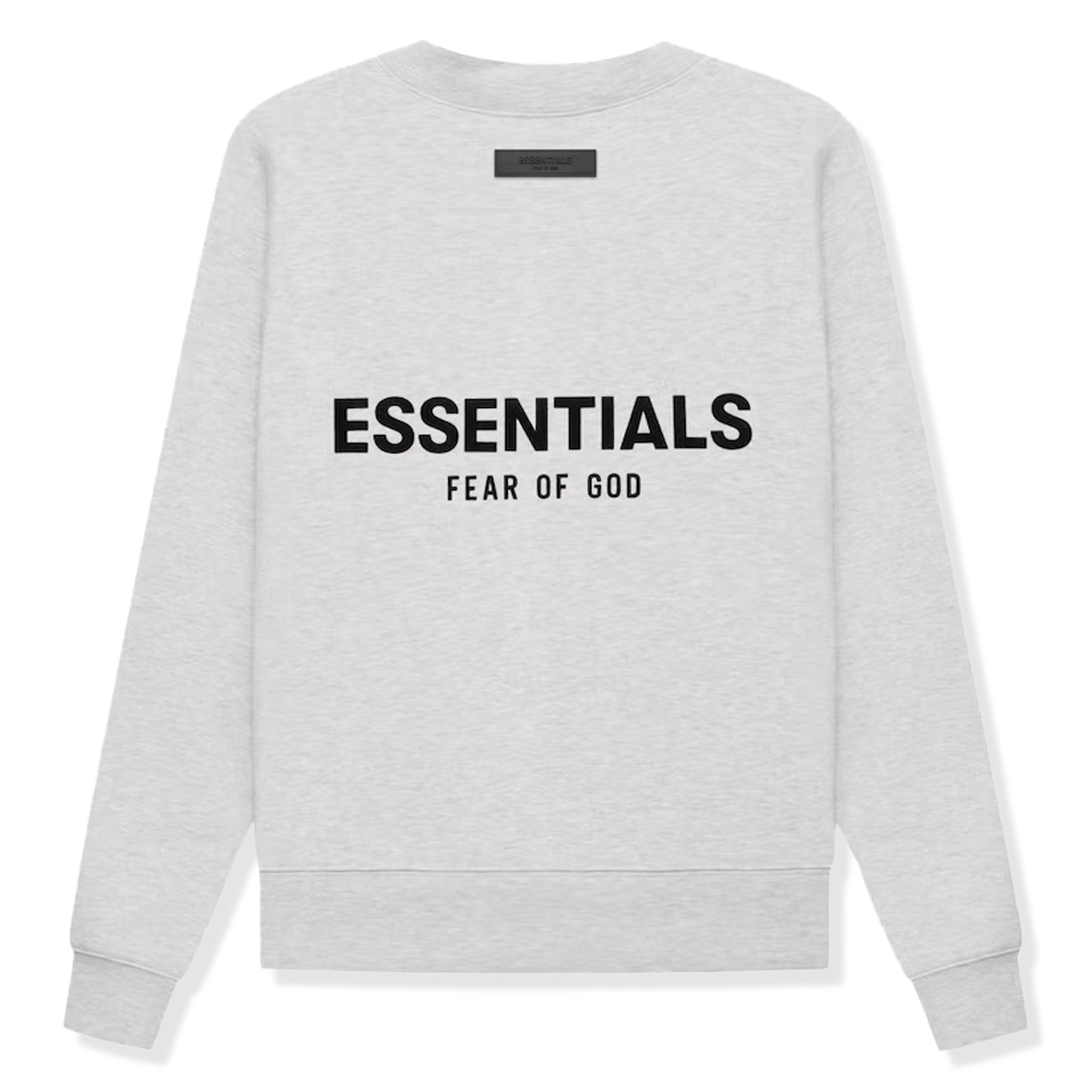 Fear of God Essentials Light Oatmeal Crewneck SS22