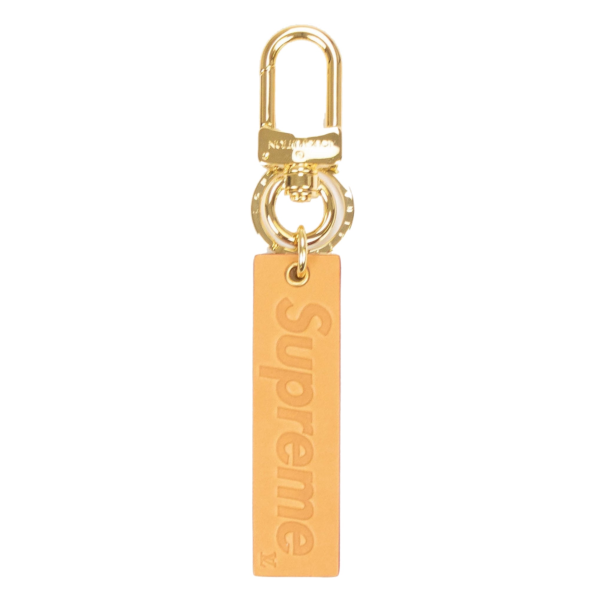 Pre-owned Supreme Louis Vuitton X Keychain Brown