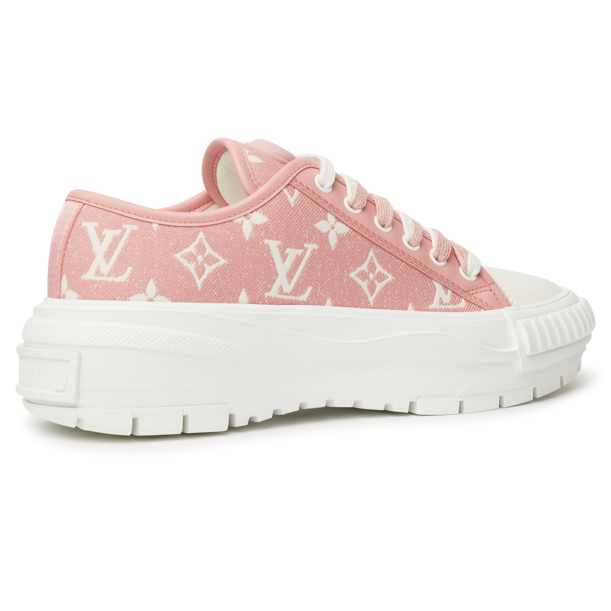 Louis Vuitton Run Away Calfskin Sneakers Pink  Lyst