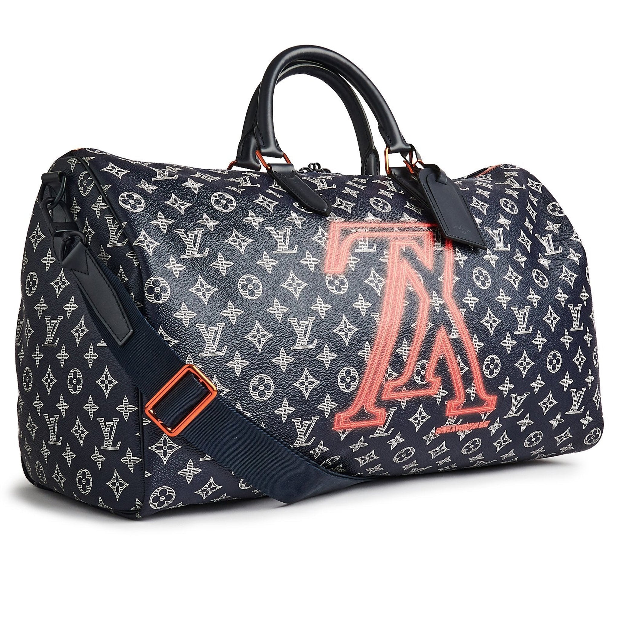 Image of Louis Vuitton Monogram Ink Upside Down Keepall 50