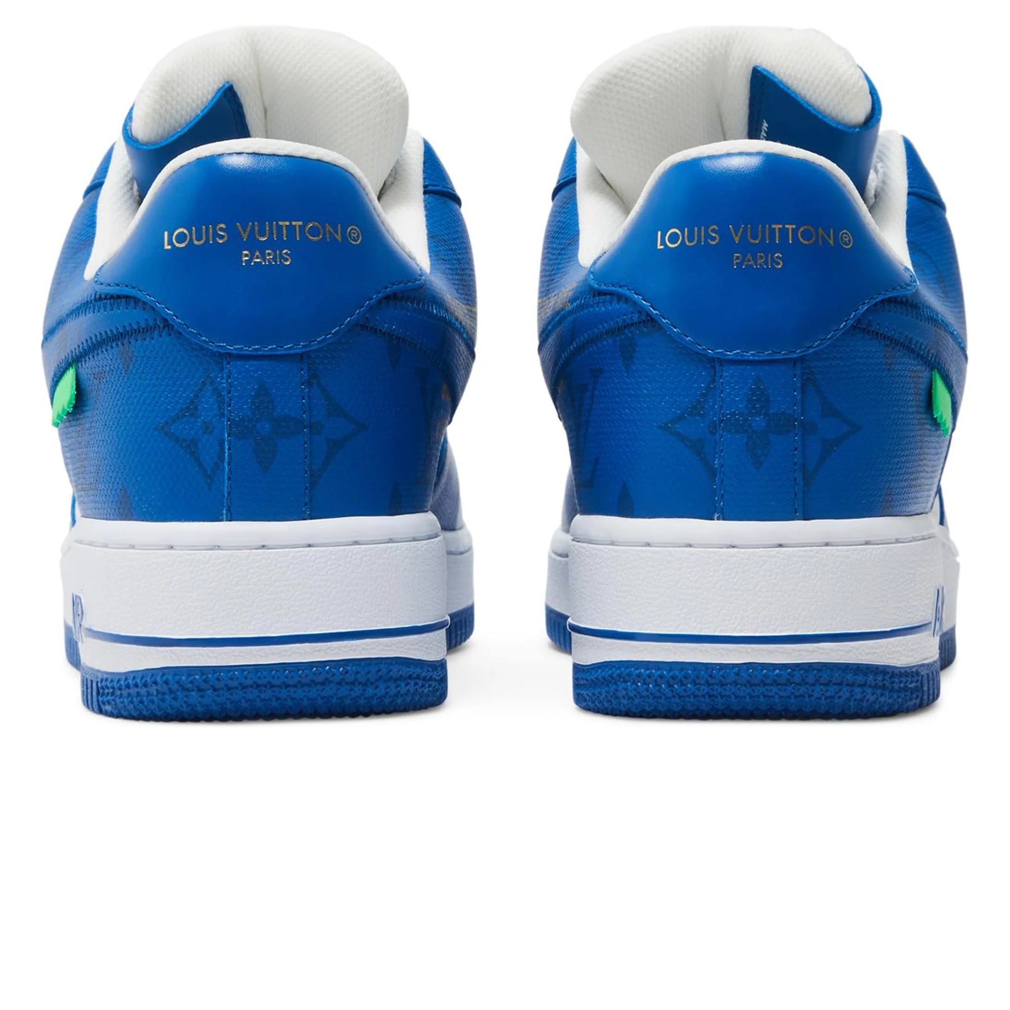 Nike Air Force 1 Low x Louis Vuitton x Virgil Abloh Blue Men's Size  8.5